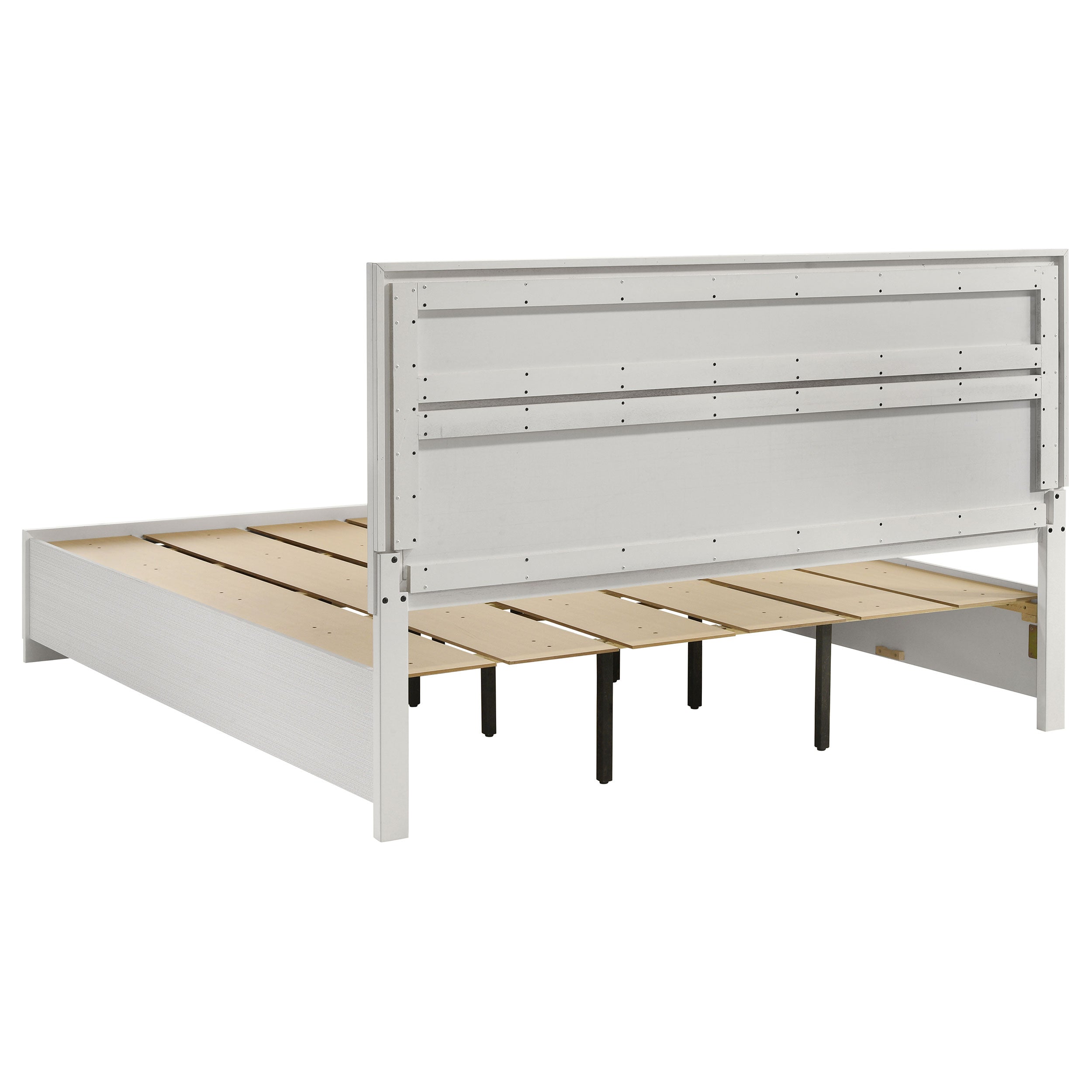 Miranda 5-piece Eastern King Bedroom Set White — view 4