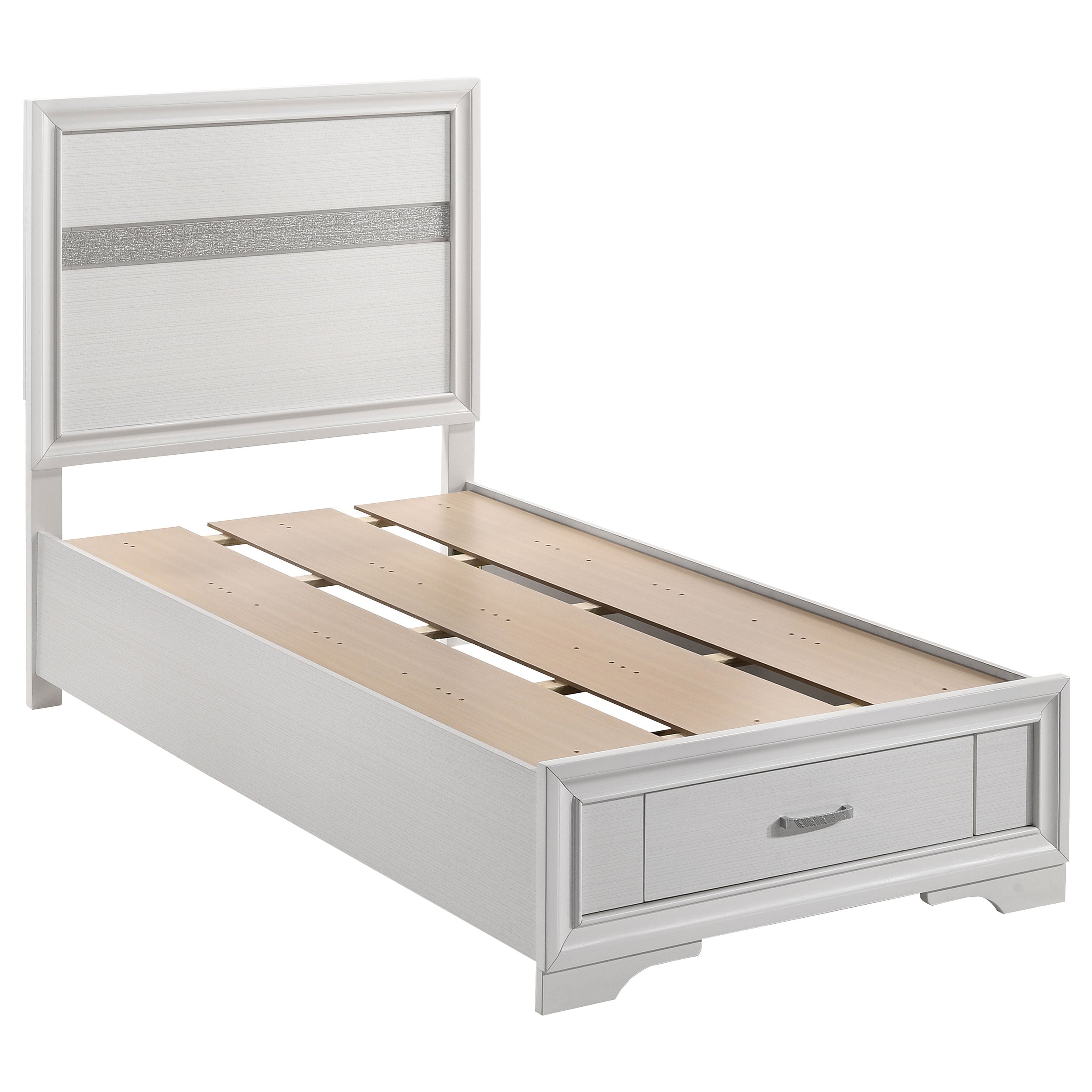 Miranda 5-piece Twin Bedroom Set White — view 3