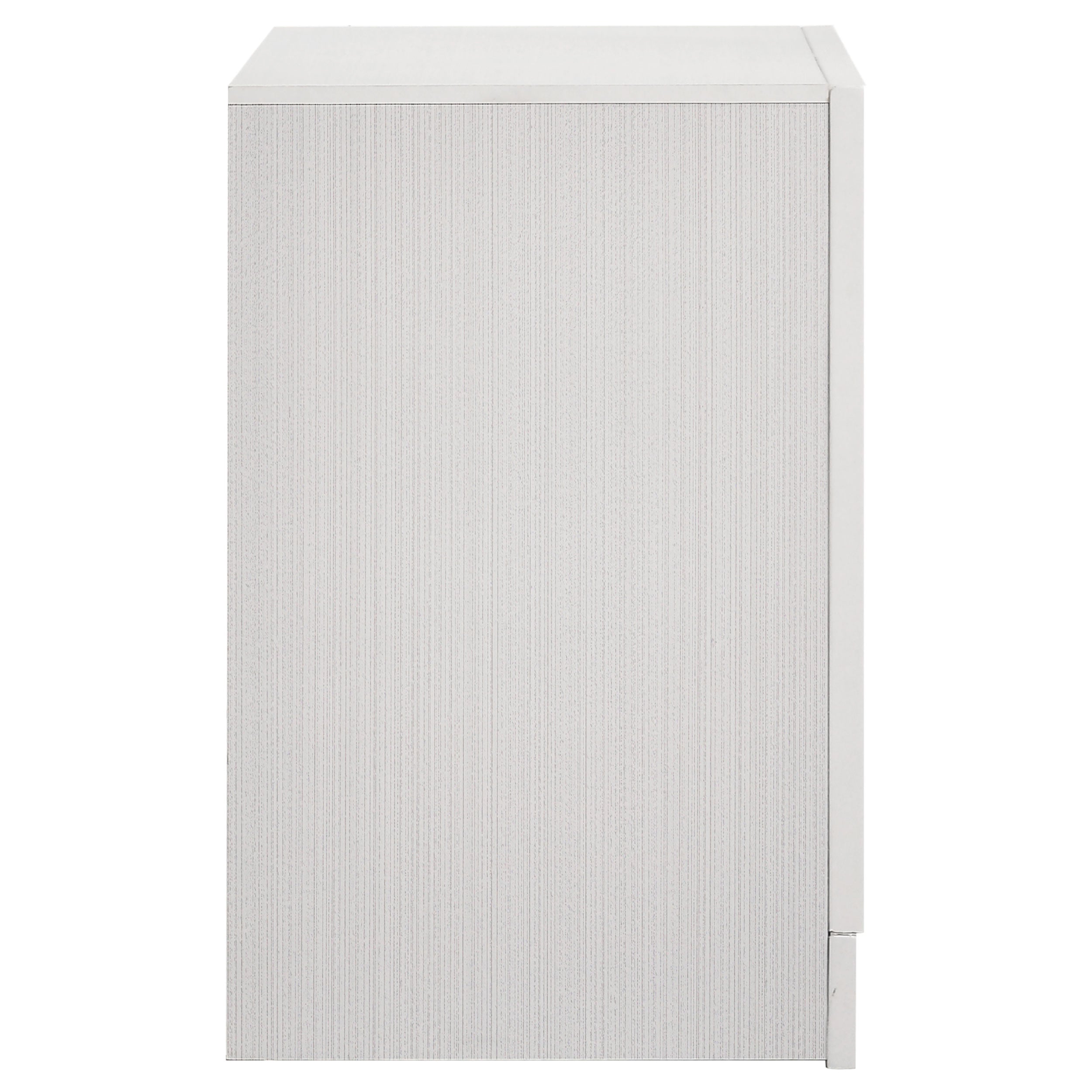 Miranda 3-drawer Nightstand Bedside Table White — view 9