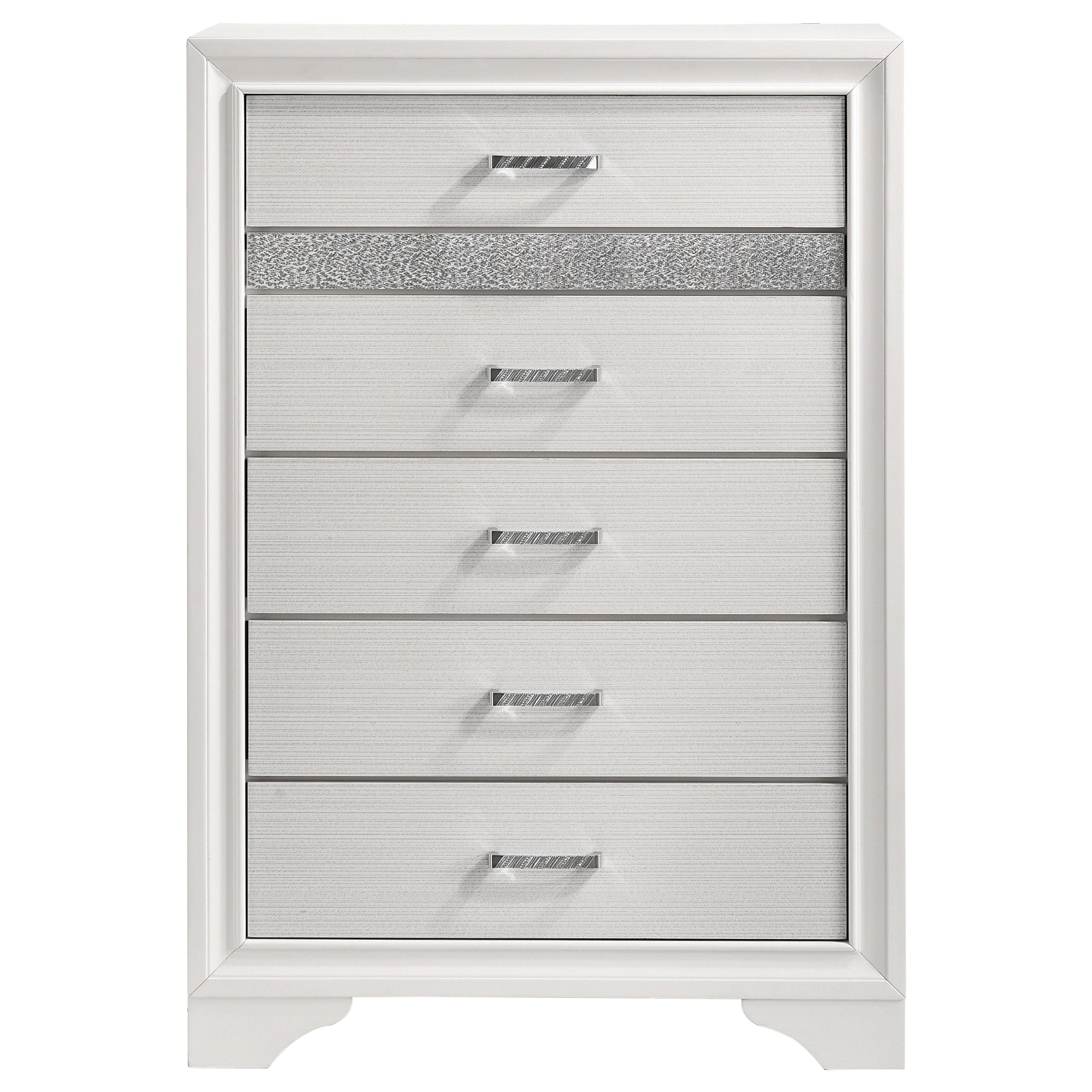 Miranda 6-drawer Bedroom Chest White — view 3