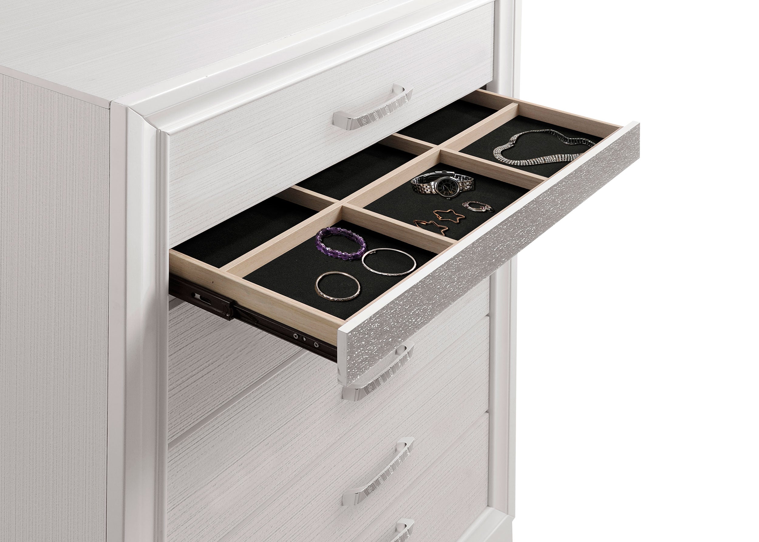 Miranda 6-drawer Bedroom Chest White — view 10