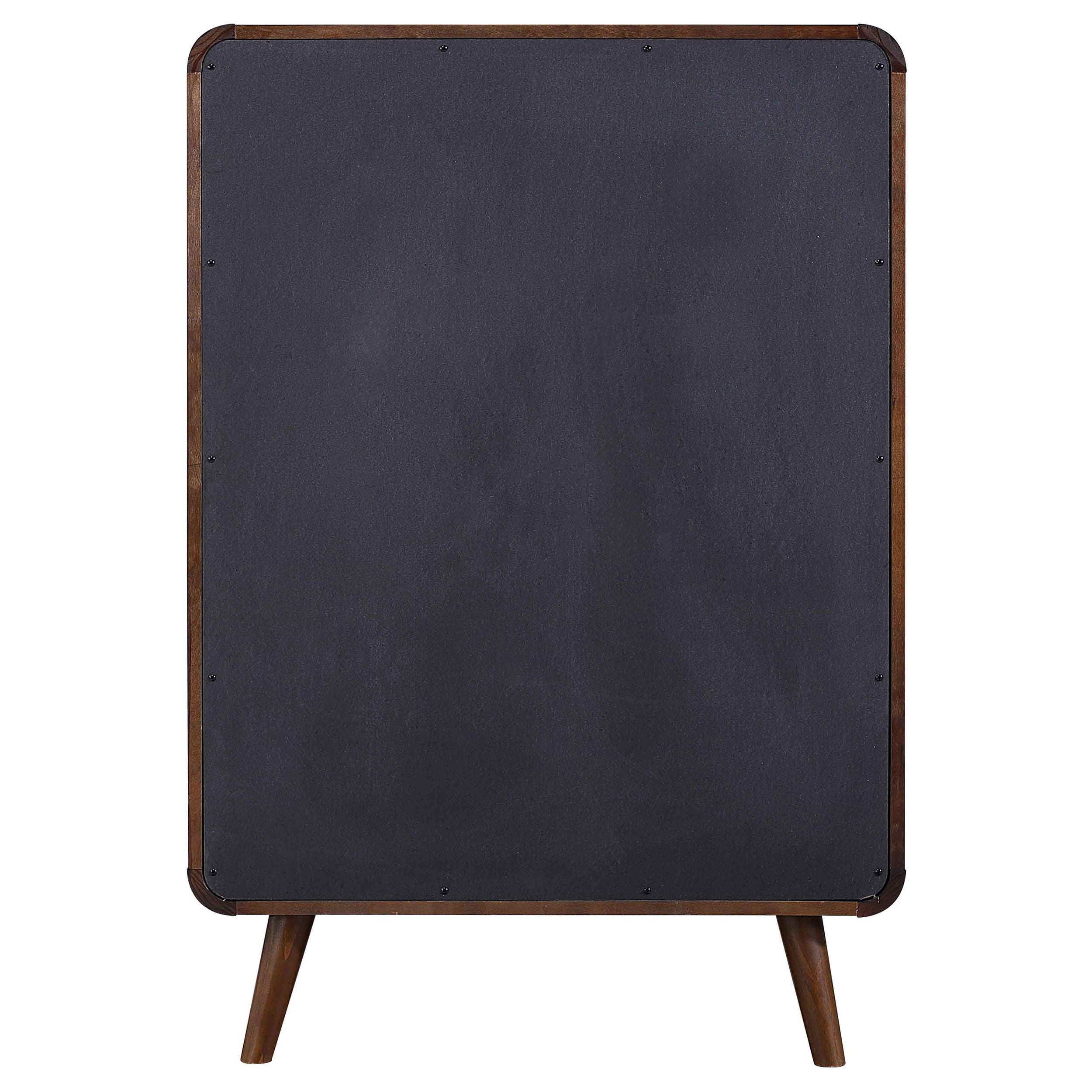 Robyn 5-drawer Bedroom Chest of Drawers Dark Walnut — view 7