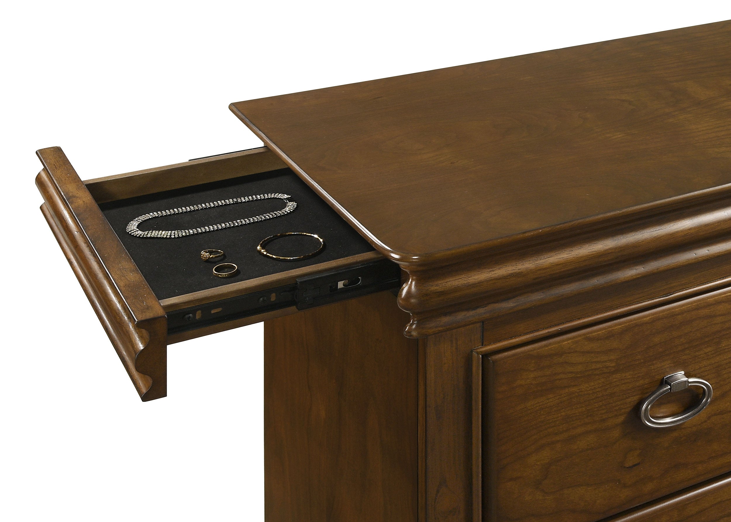 Garland 5-piece Eastern King Bedroom Set Brown Cherry — view 13