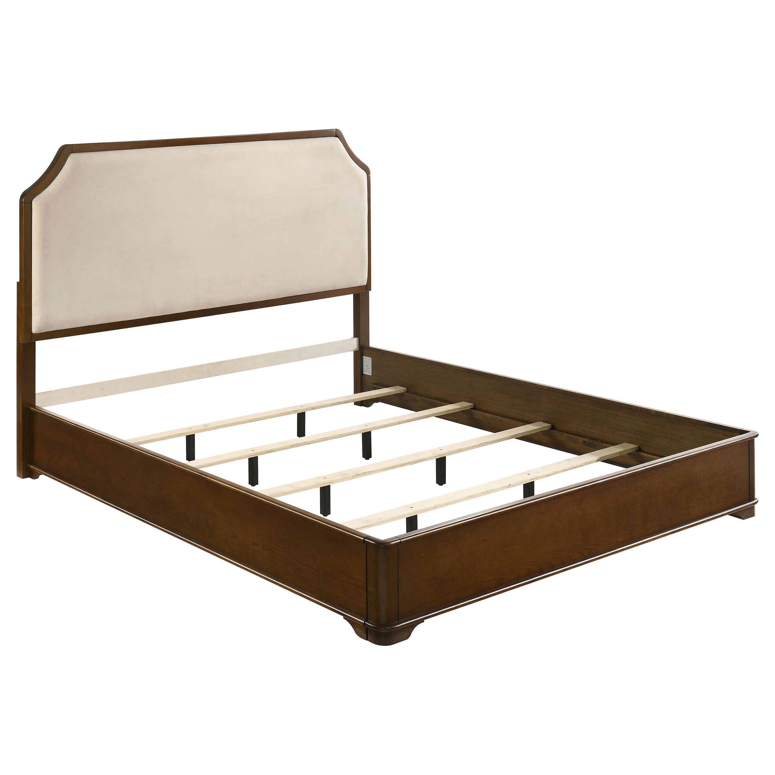 Garland 58-inch Eastern King Panel Bed Cream Brown Cherry — view 1
