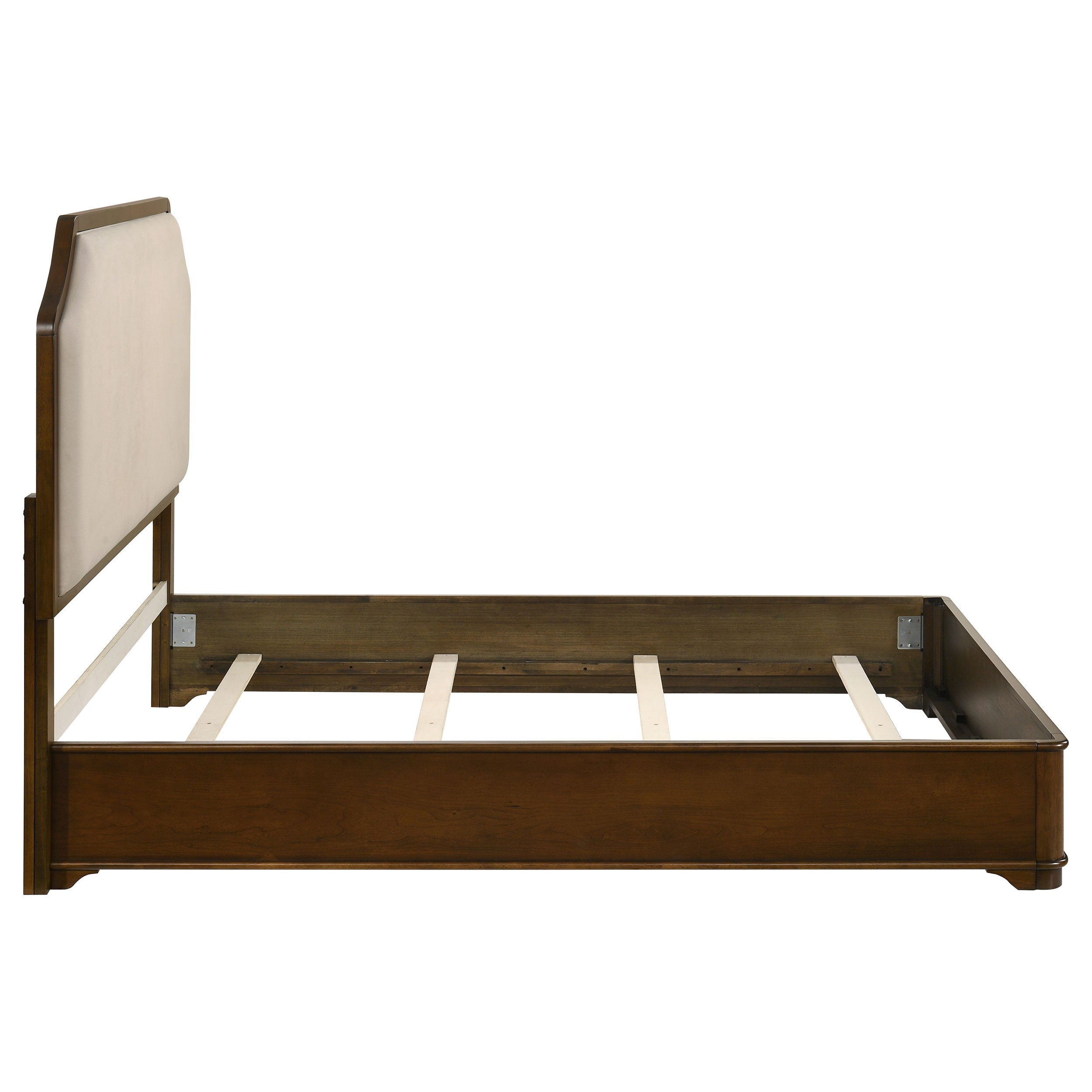 Garland 58-inch Queen Panel Bed Cream and Brown Cherry — view 6