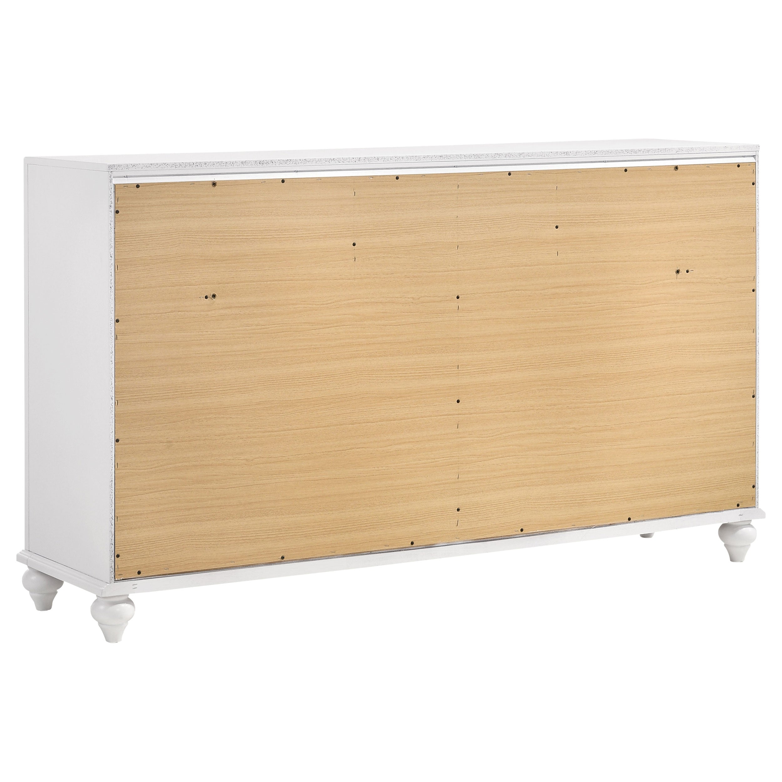 Barzini 7-drawer Dresser White — view 6