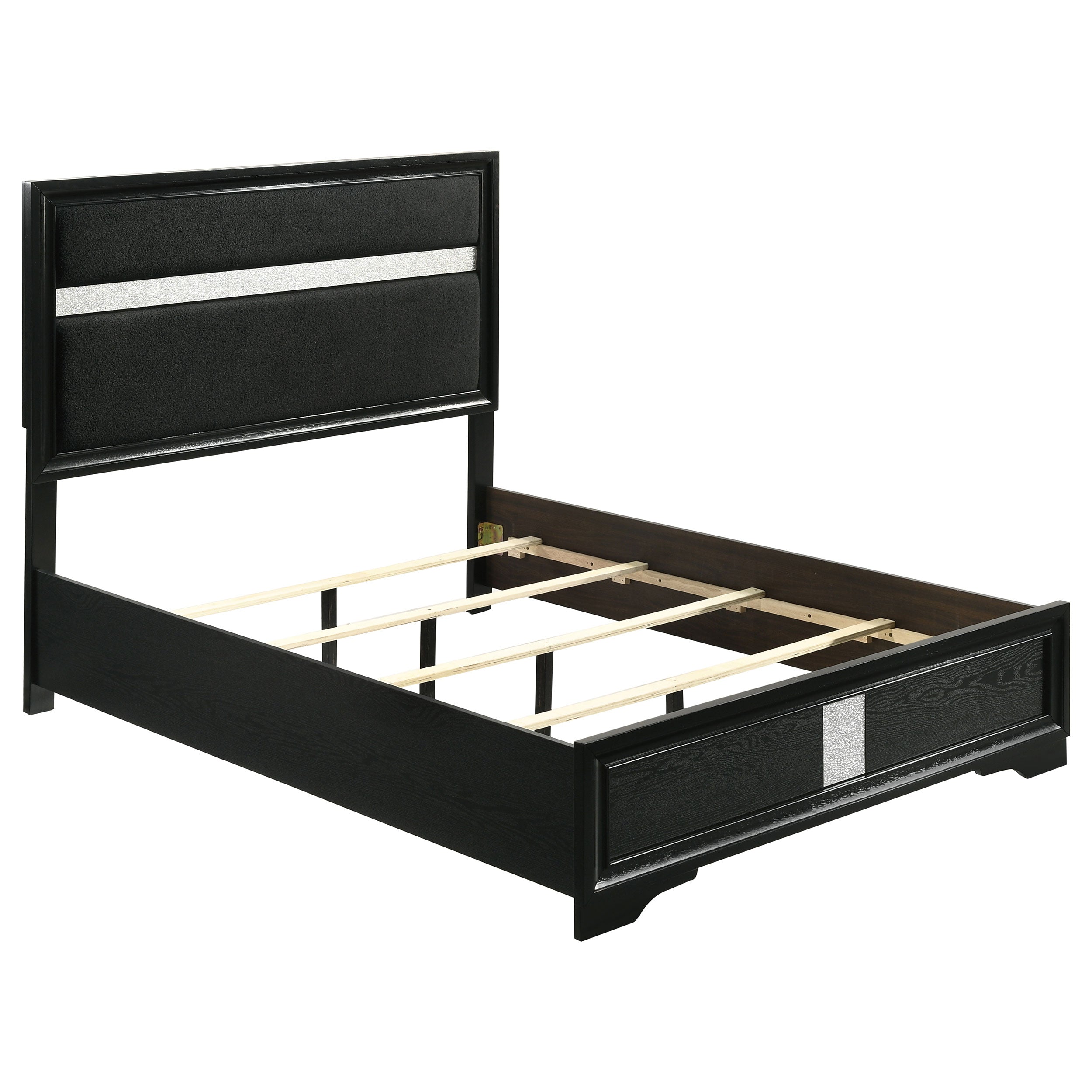 Miranda 4-piece Full Bedroom Set Black — view 3