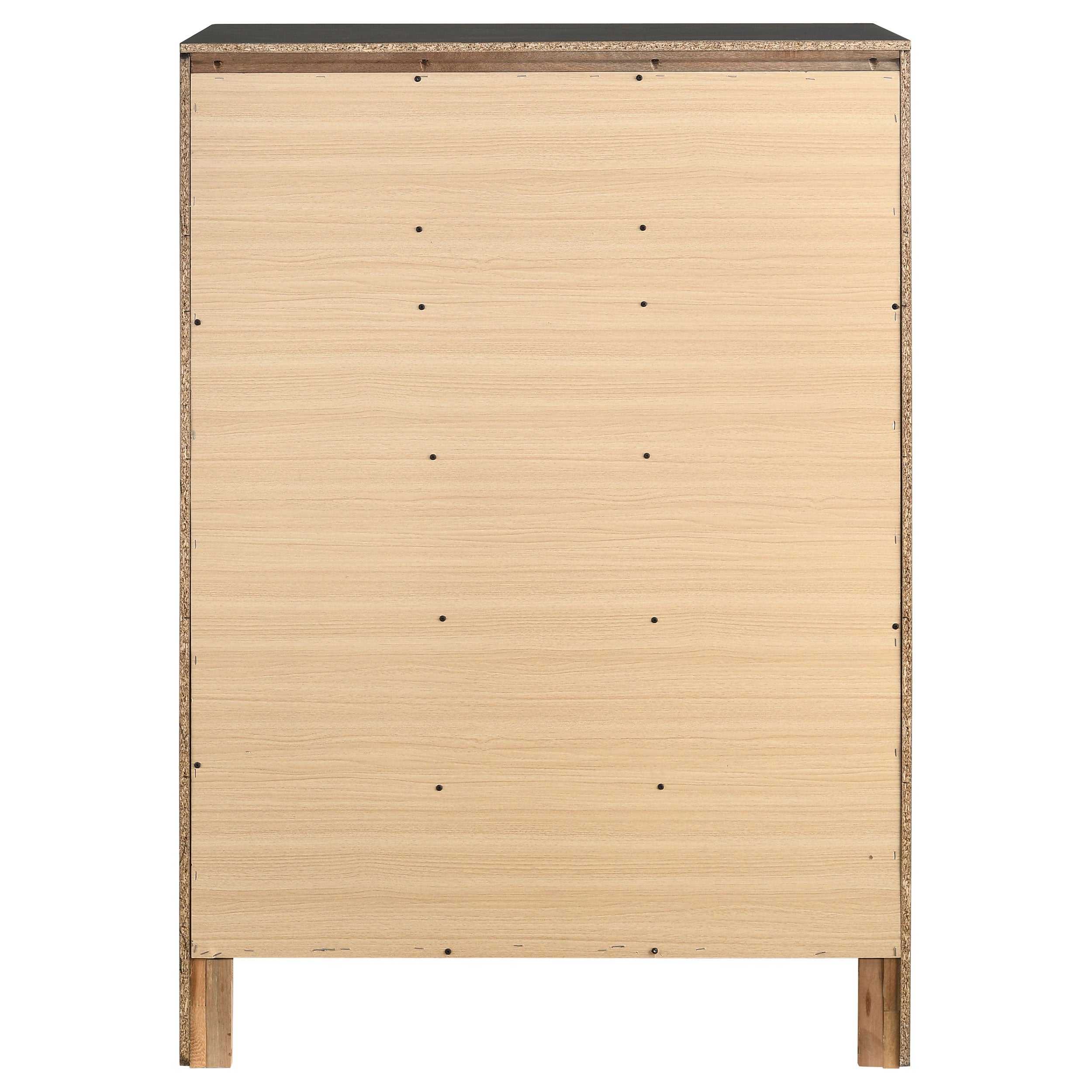 Miranda 6-drawer Bedroom Chest Black — view 7