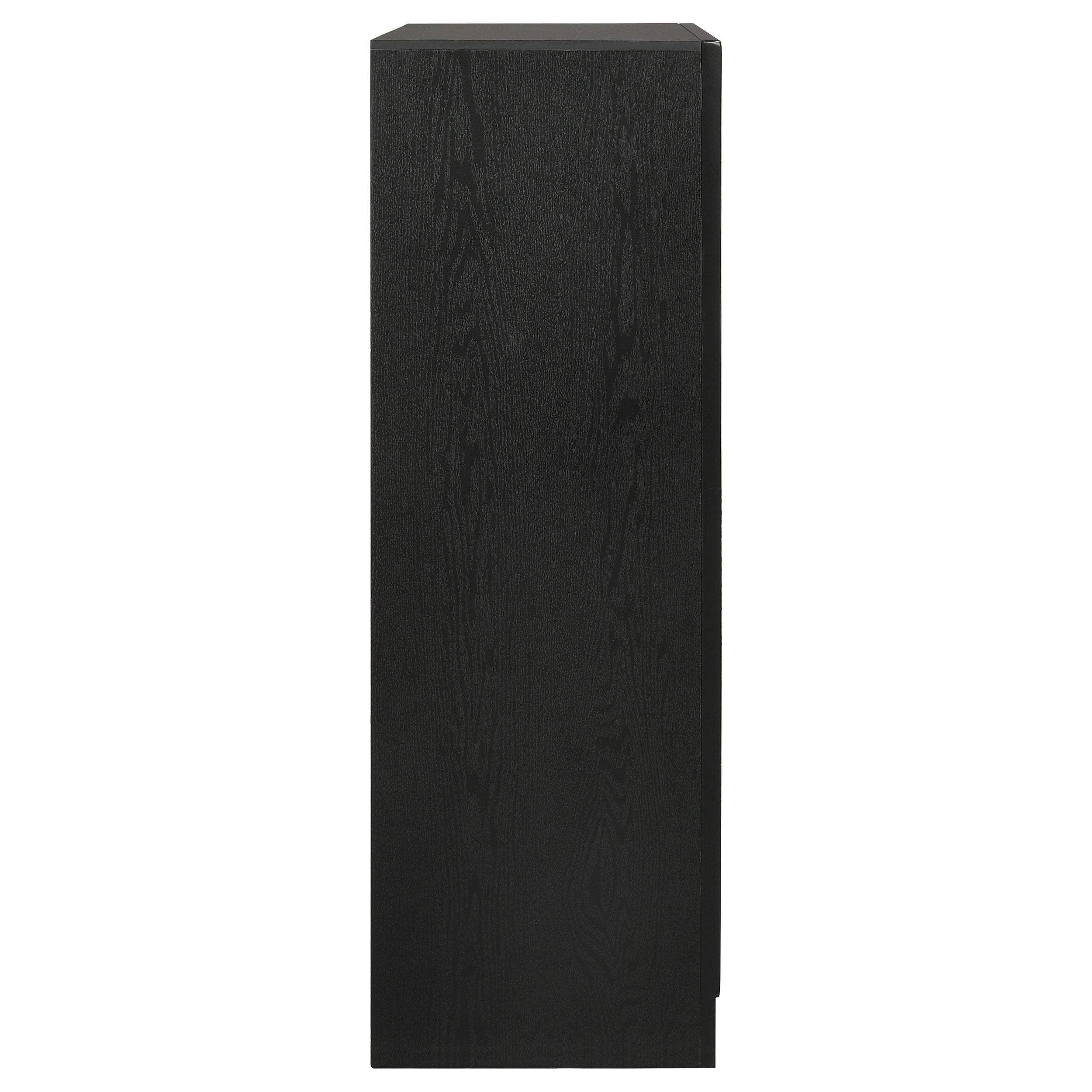 Miranda 6-drawer Bedroom Chest Black — view 9