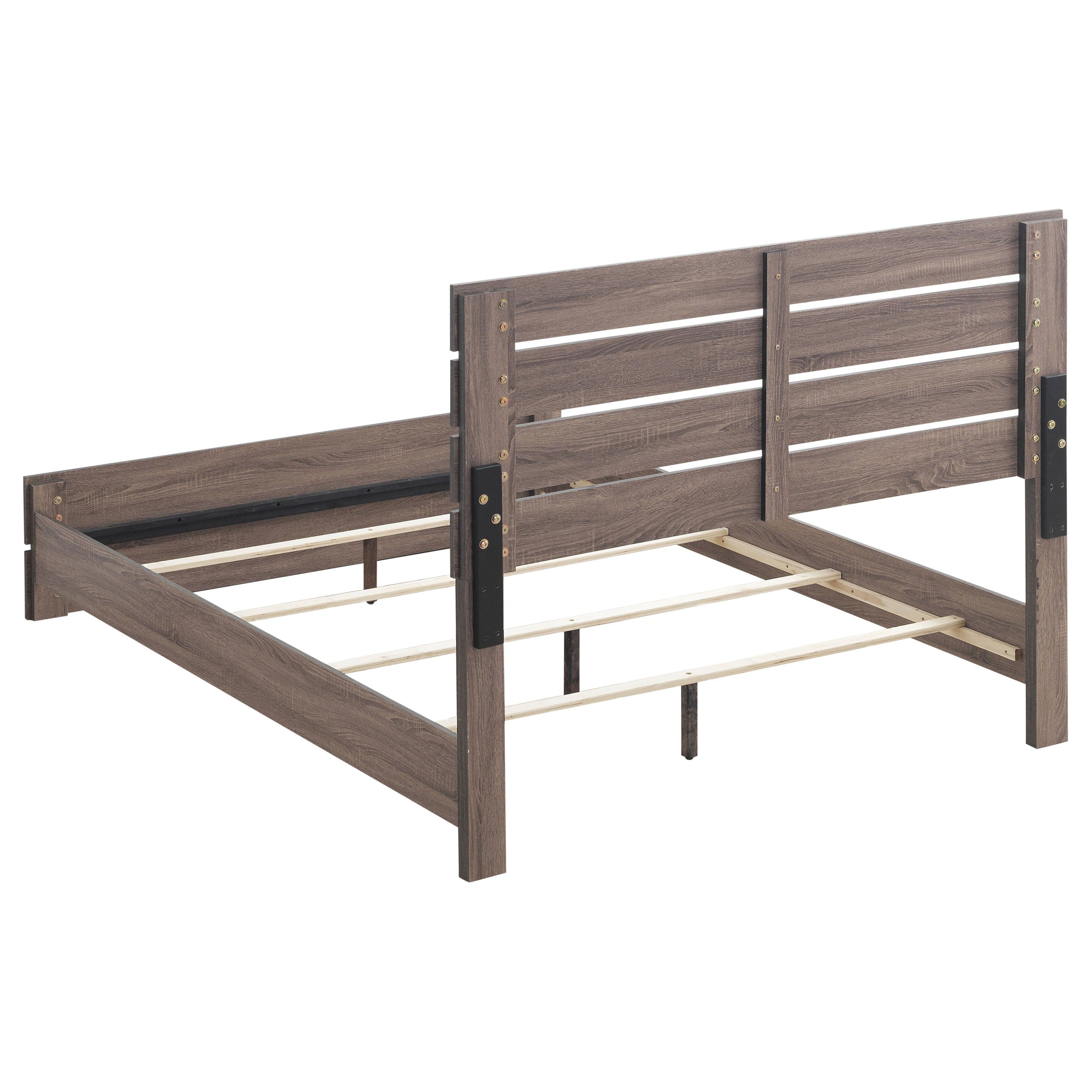 Brantford 4-piece Eastern King Bedroom Set Barrel Oak — view 4