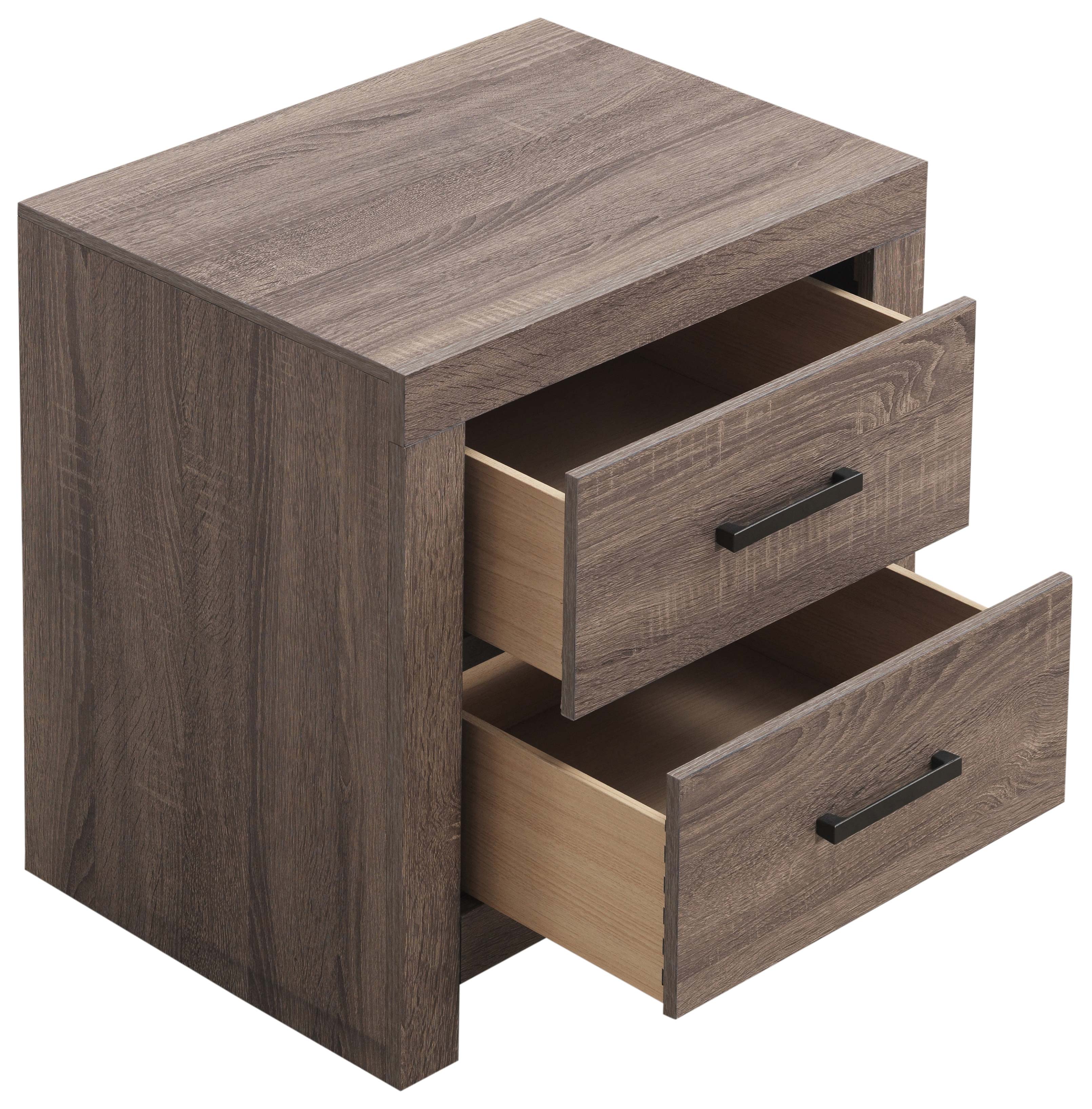 Brantford 2-drawer Nightstand Barrel Oak — view 10
