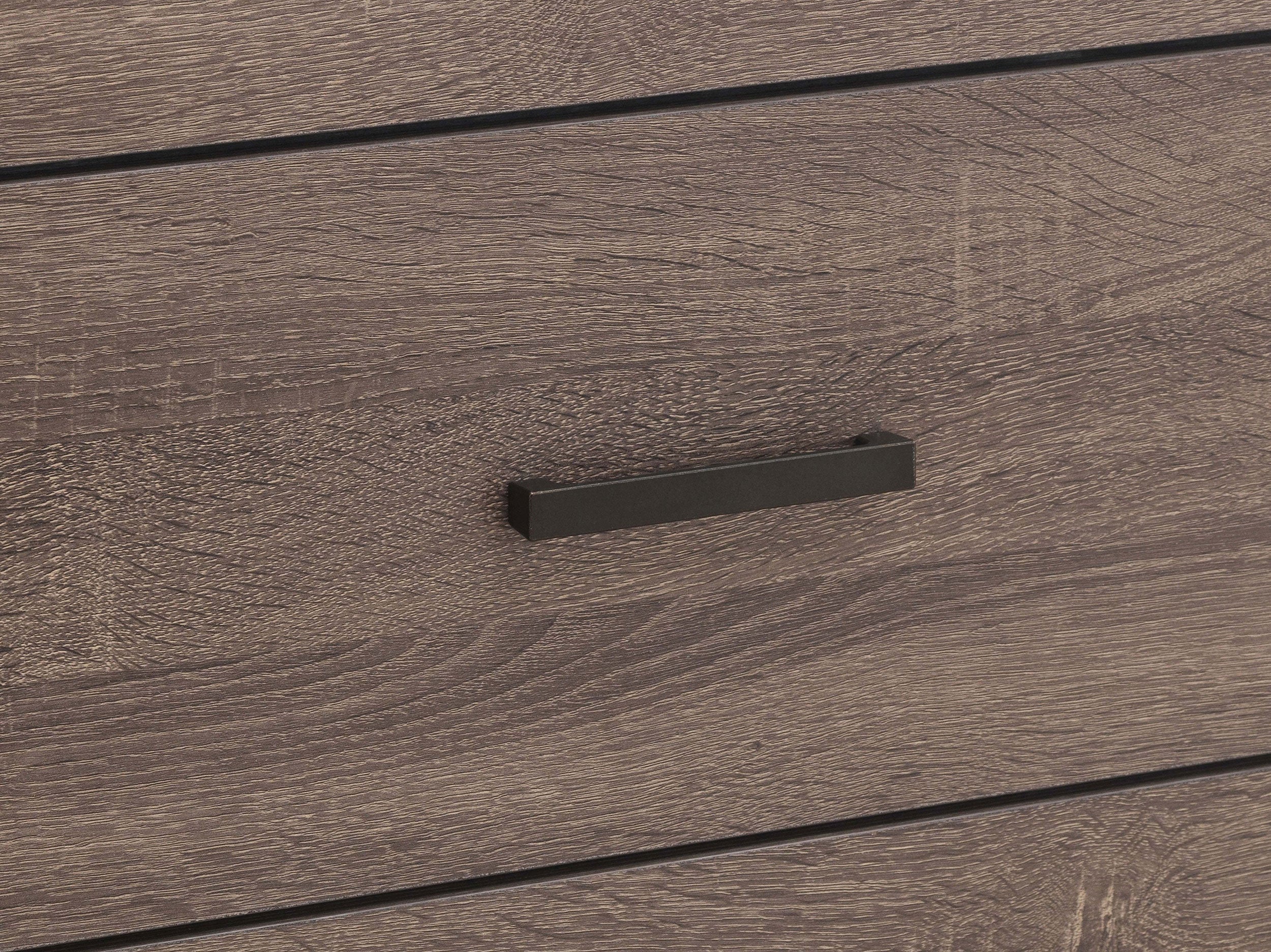 Brantford 6-drawer Dresser with Mirror Barrel Oak — view 10