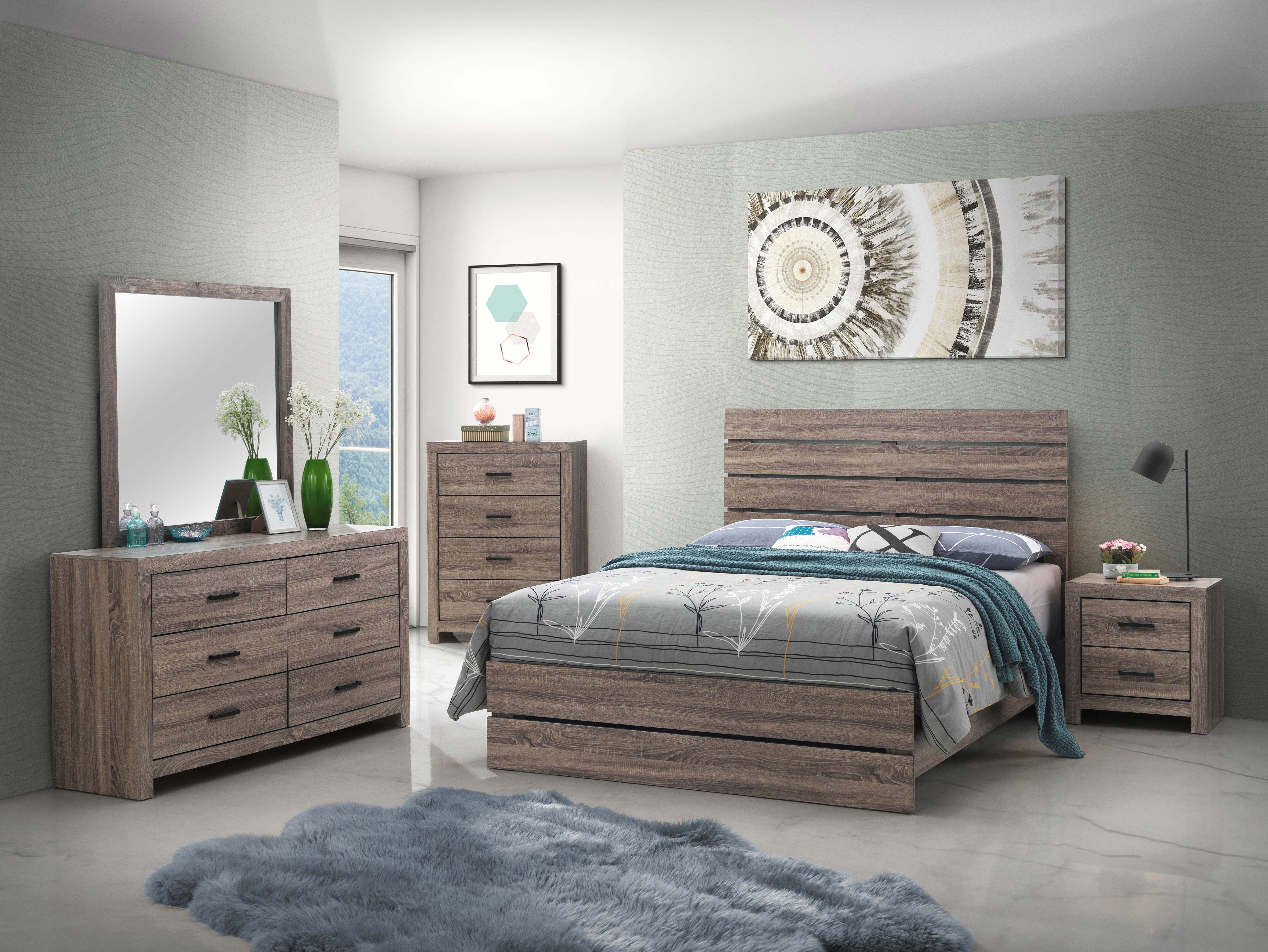 Brantford Dresser Mirror Barrel Oak — view 6