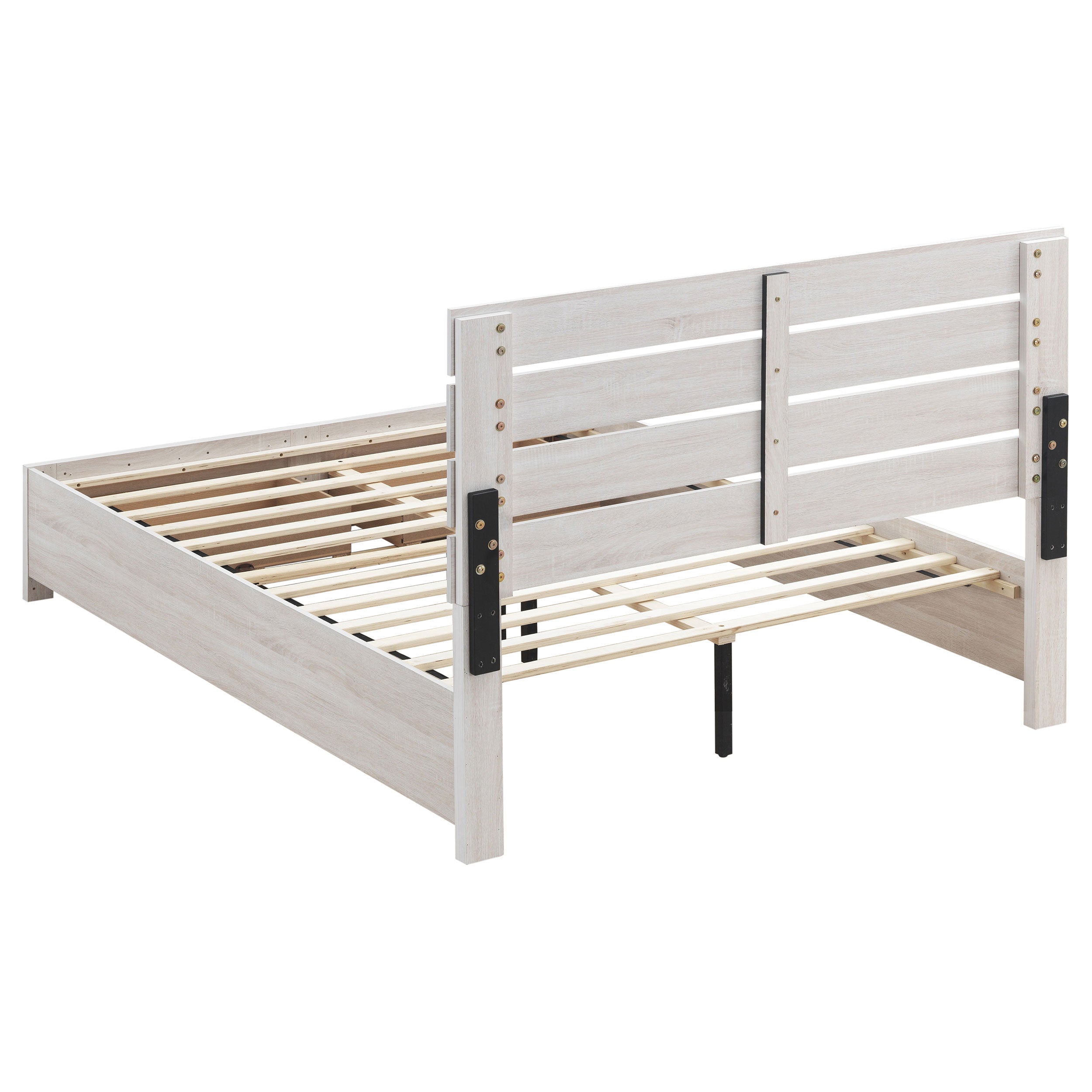 Brantford 4-piece Queen Bedroom Set Coastal White — view 4