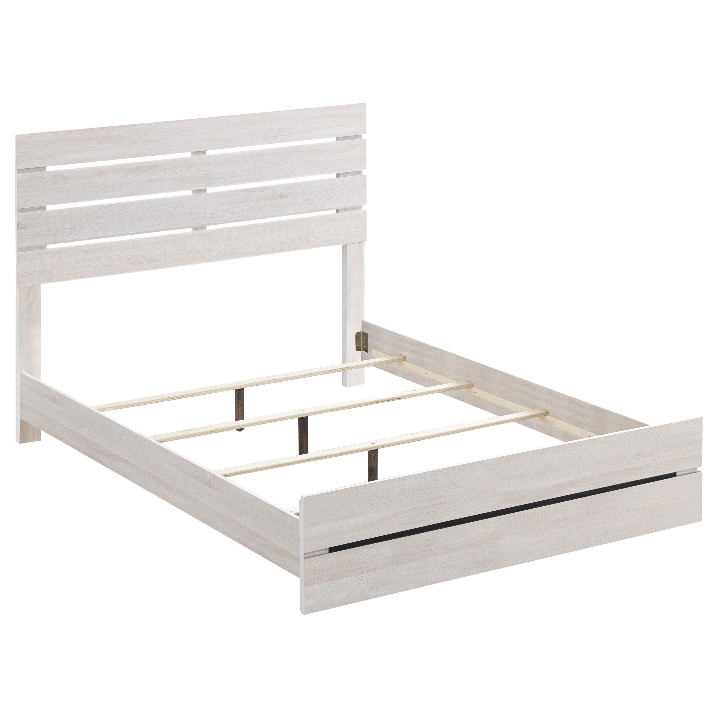 Brantford 5-piece Queen Bedroom Set Coastal White — view 3