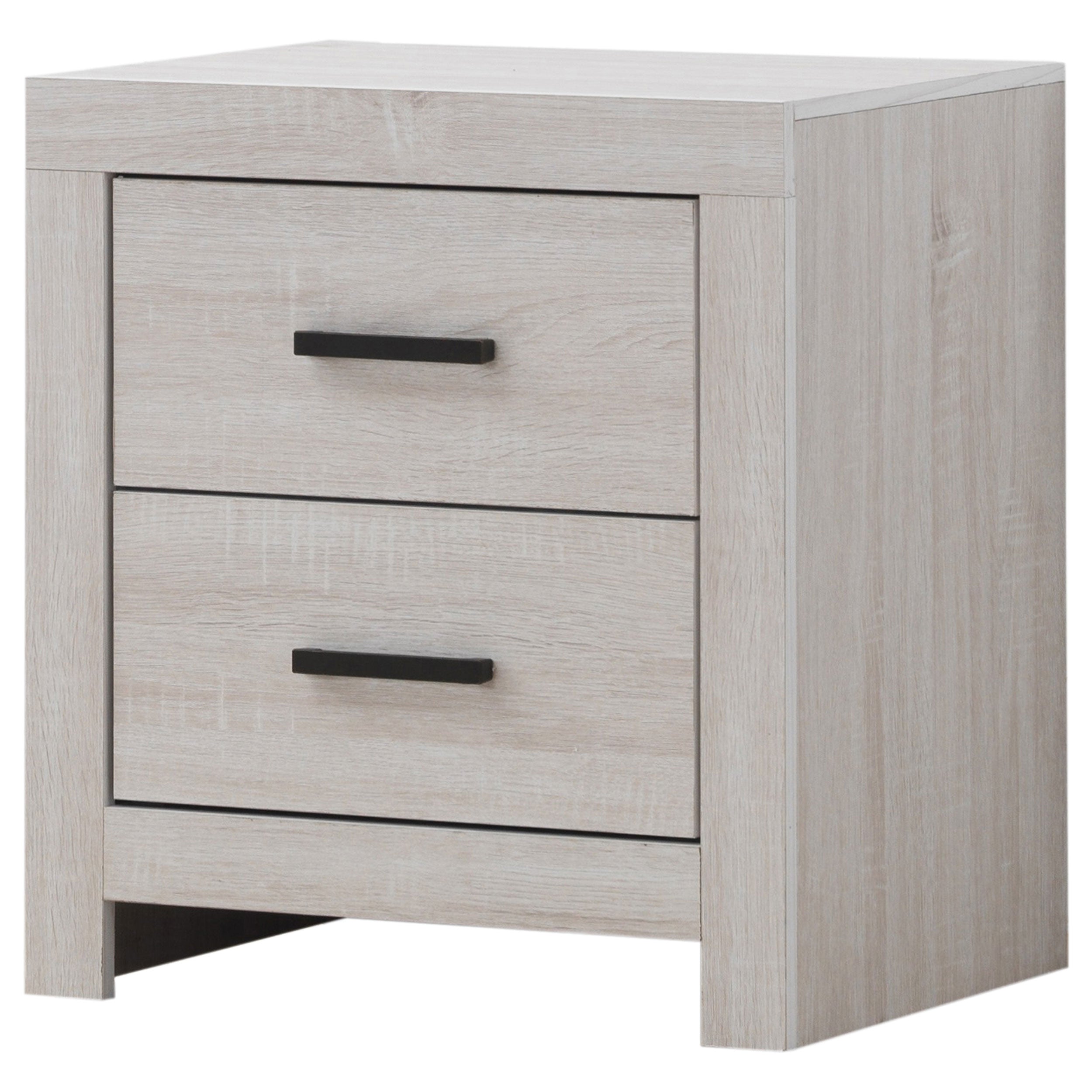 Brantford 2-drawer Nightstand Coastal White — view 4