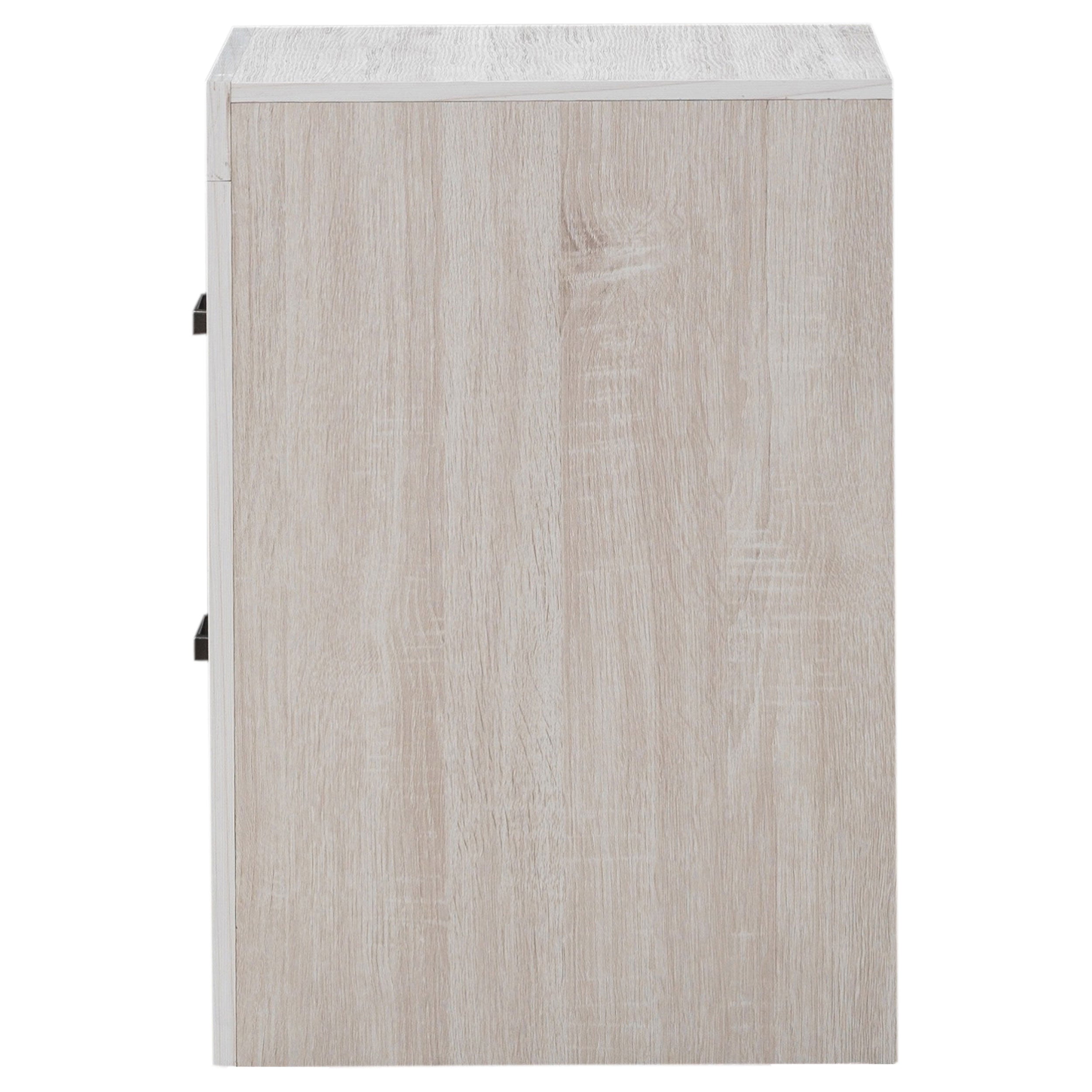 Brantford 2-drawer Nightstand Coastal White — view 5