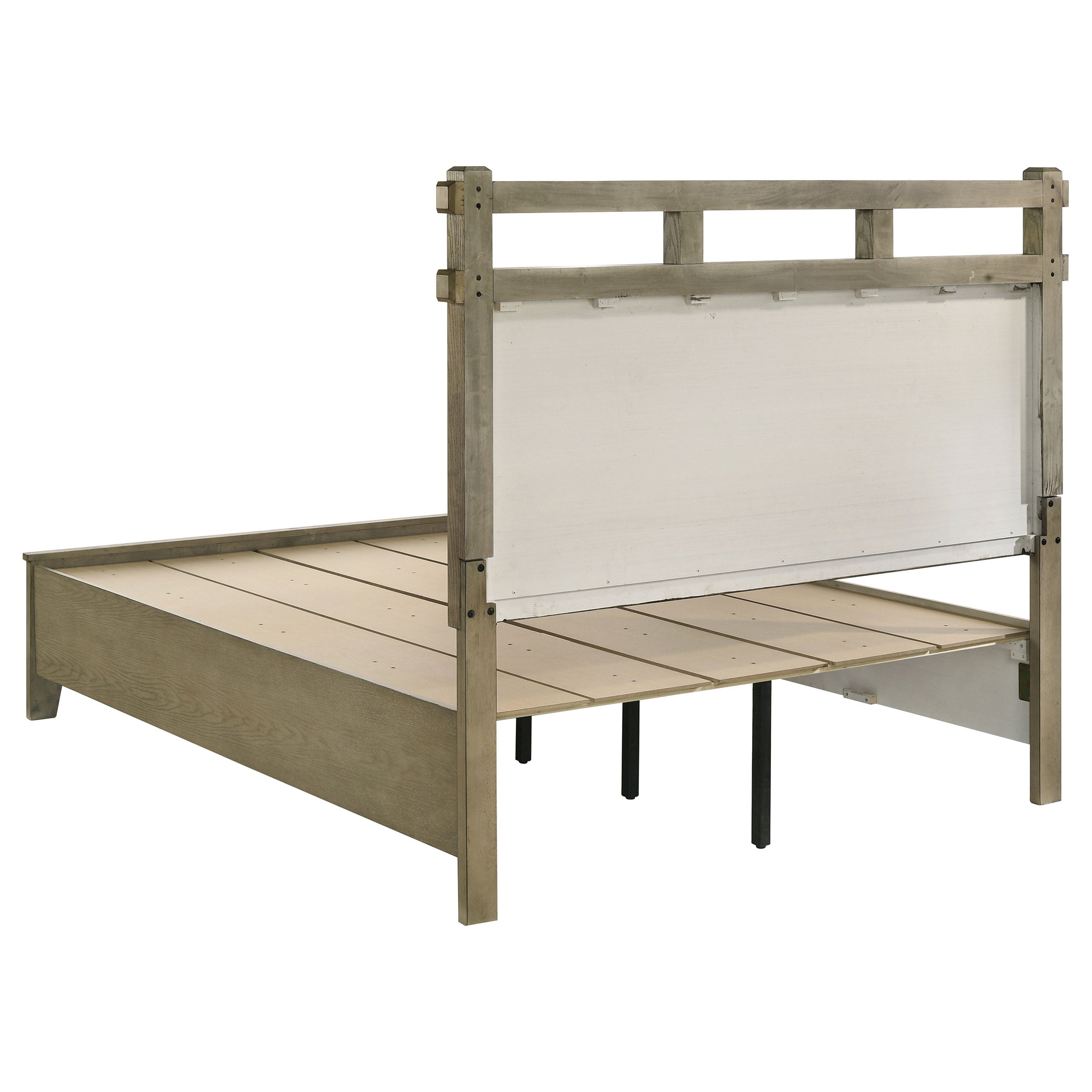 Hazlewood 59-inch Queen Panel Storage Bed Vineyard Oak — view 5