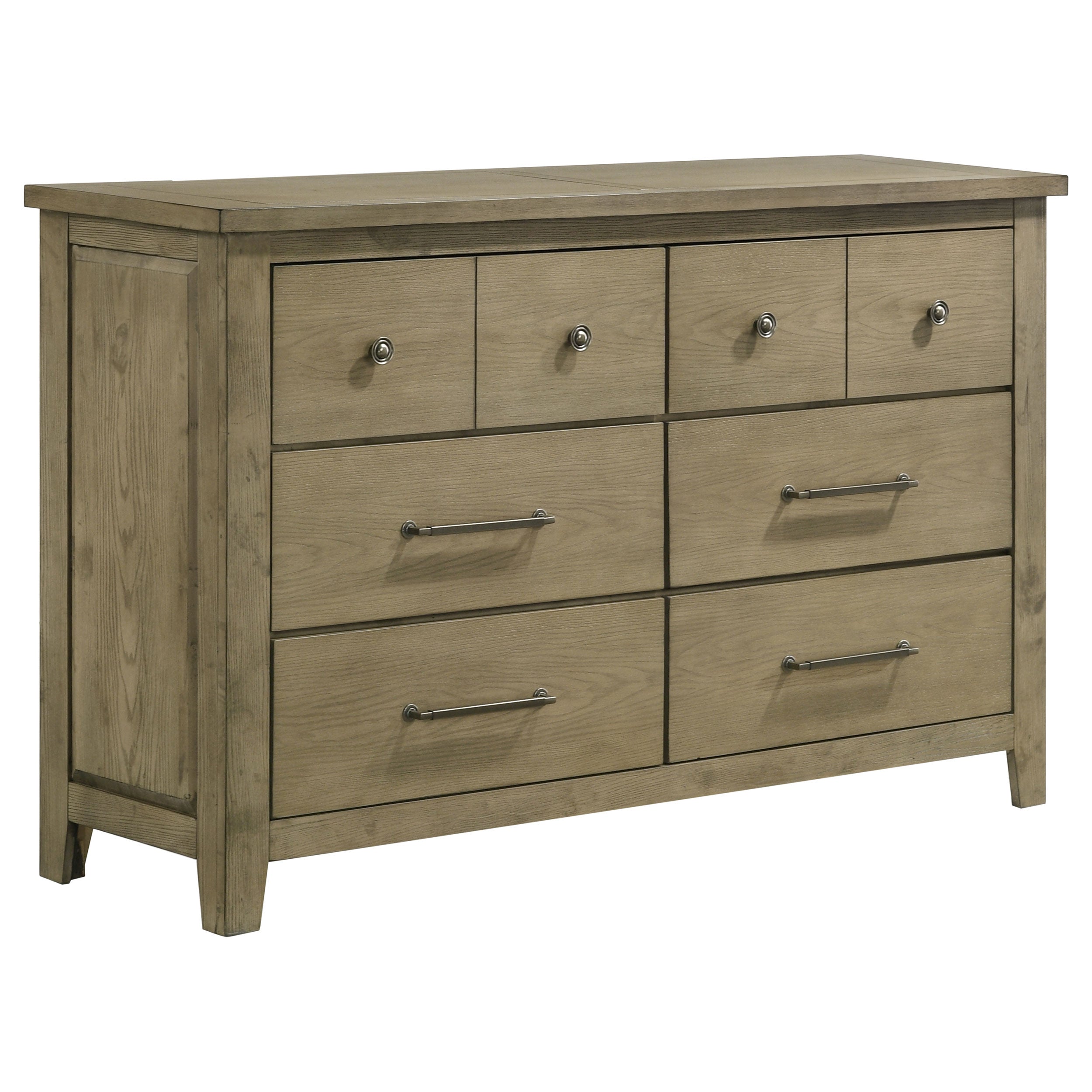 Hazlewood 4-piece Eastern King Bedroom Set Vineyard Oak — view 7