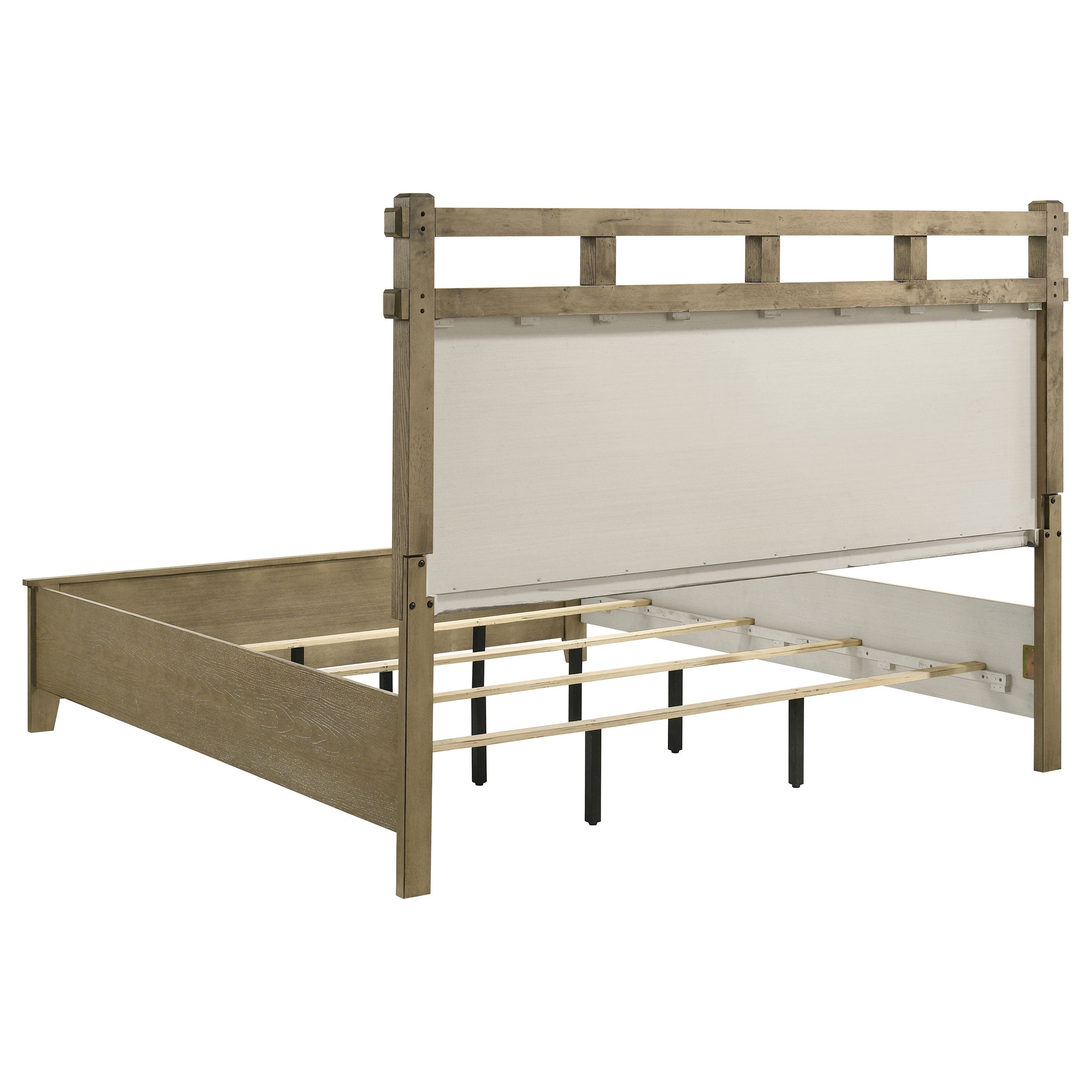 Hazlewood 61-inch Eastern King Panel Bed Vineyard Oak — view 5