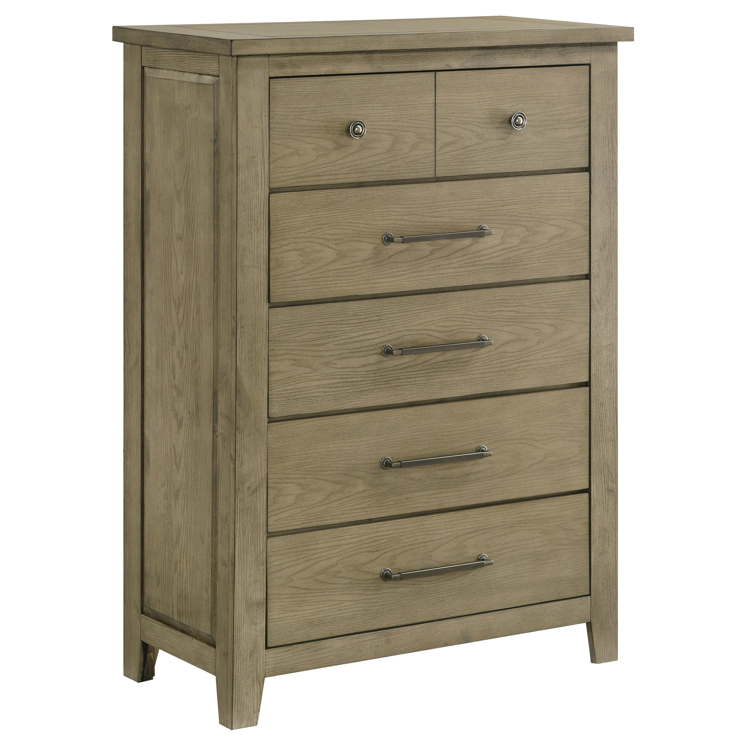 Hazlewood 5-piece Queen Bedroom Set Vineyard Oak — view 11
