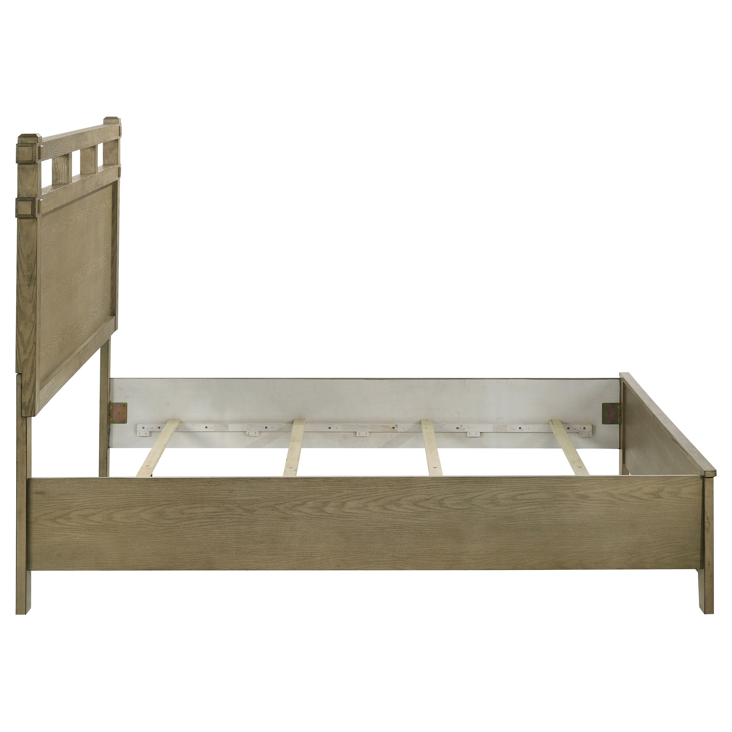 Hazlewood 61-inch Queen Panel Bed Vineyard Oak — view 6