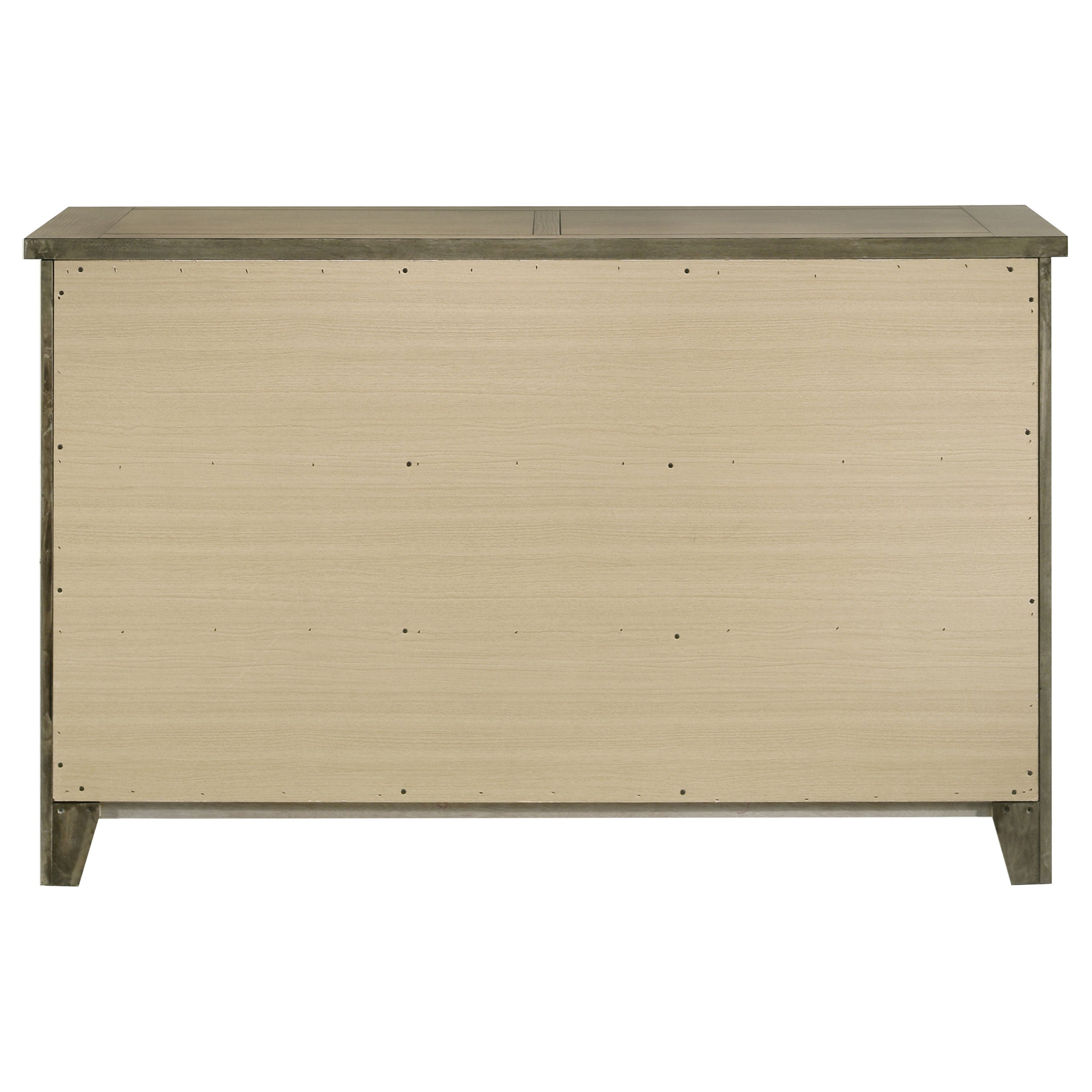 Hazlewood 6-drawer Bedroom Dresser Cabinet Vineyard Oak — view 7