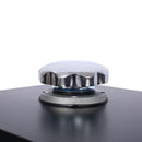 Heavy Duty 5 Gallon Steel Hydraulic Fluid Reservoir Tank With Mounting Foot, 14 Gauge - Black