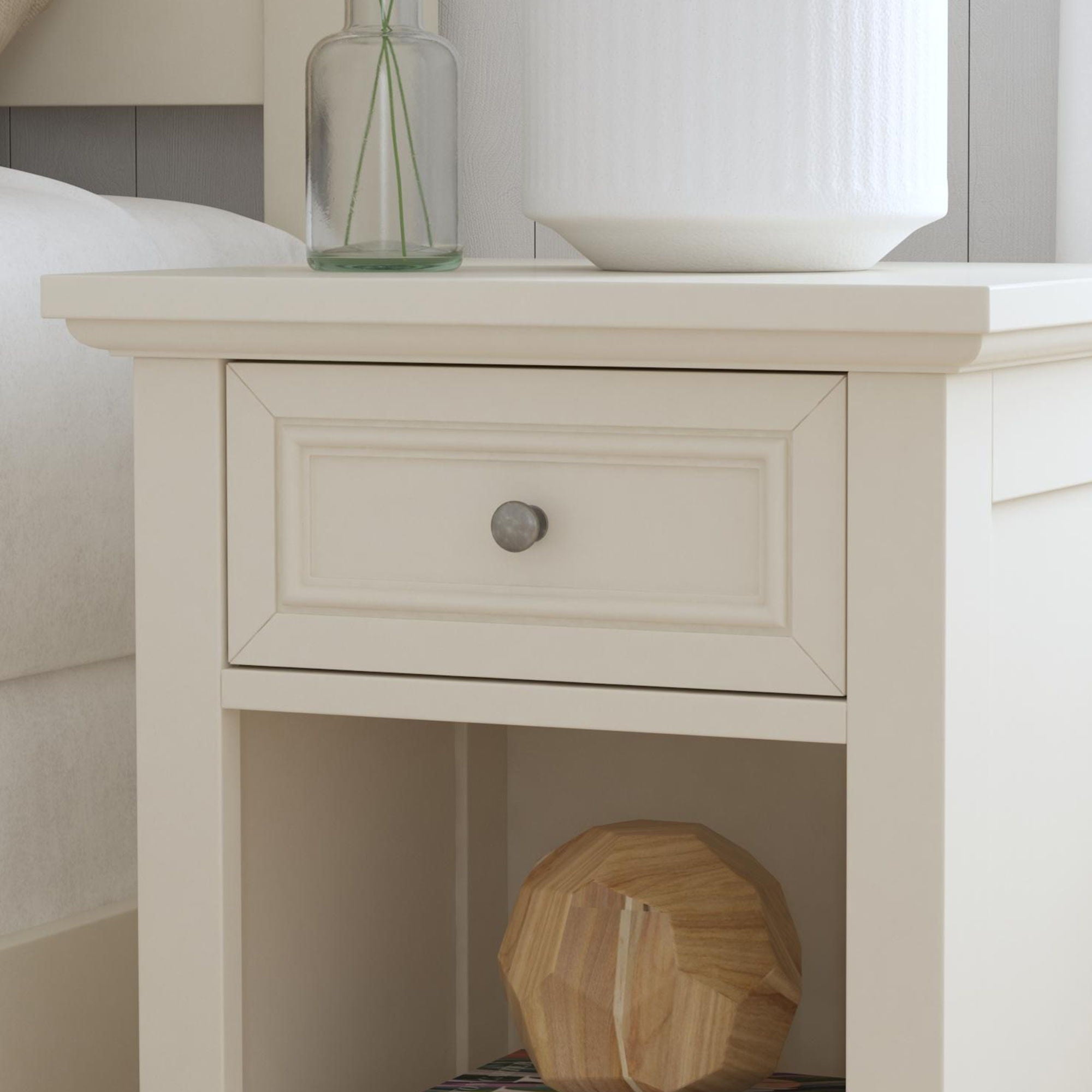 Naples - Nightstand - White