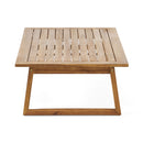 Belgian - Loveseat & Coffee Table Set With Water Resistant Cushions