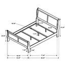 Louis Philippe - Panel Sleigh Bed - Atlantic Fine Furniture Inc