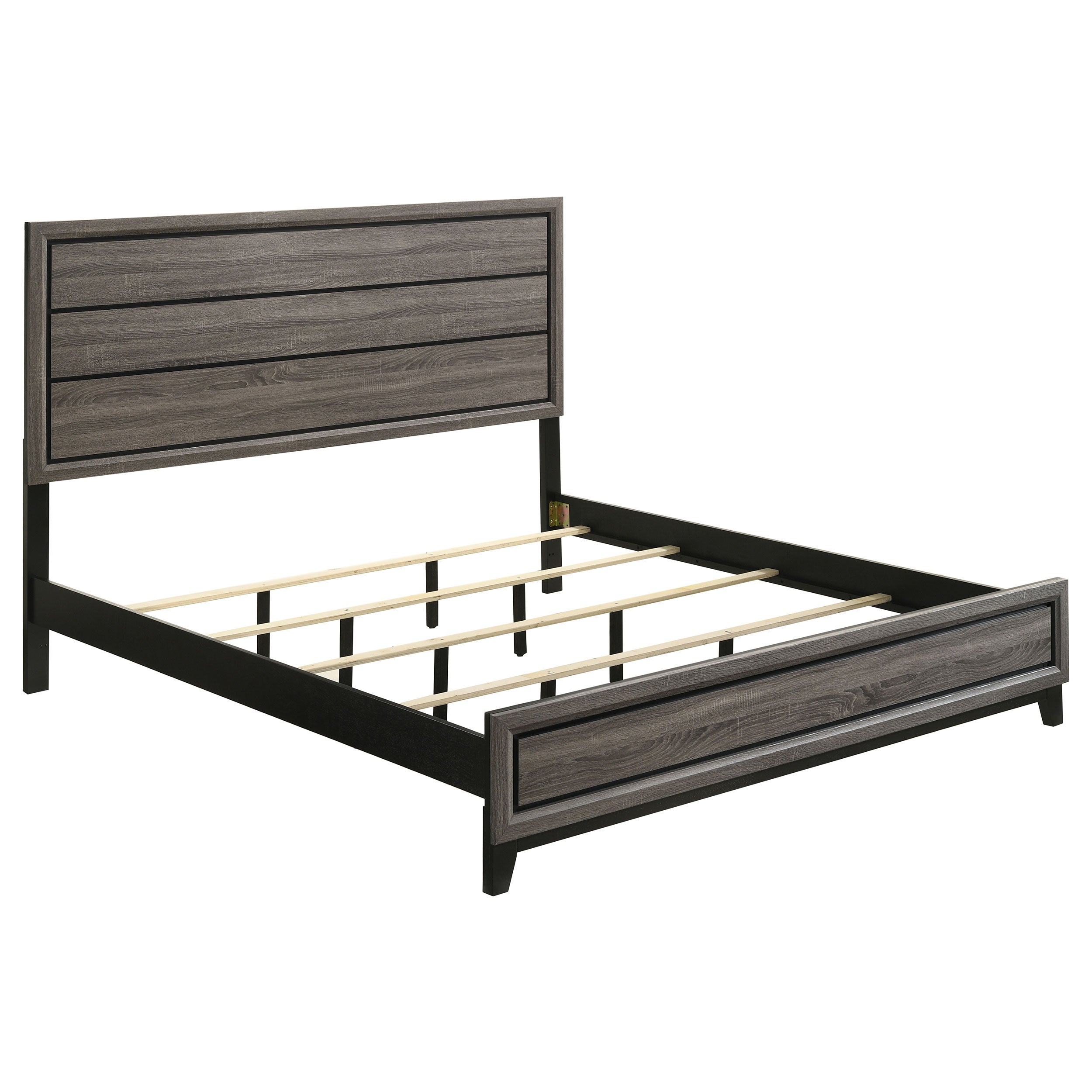 Watson Five-piece Eastern King Bedroom Set Grey Oak — view 3