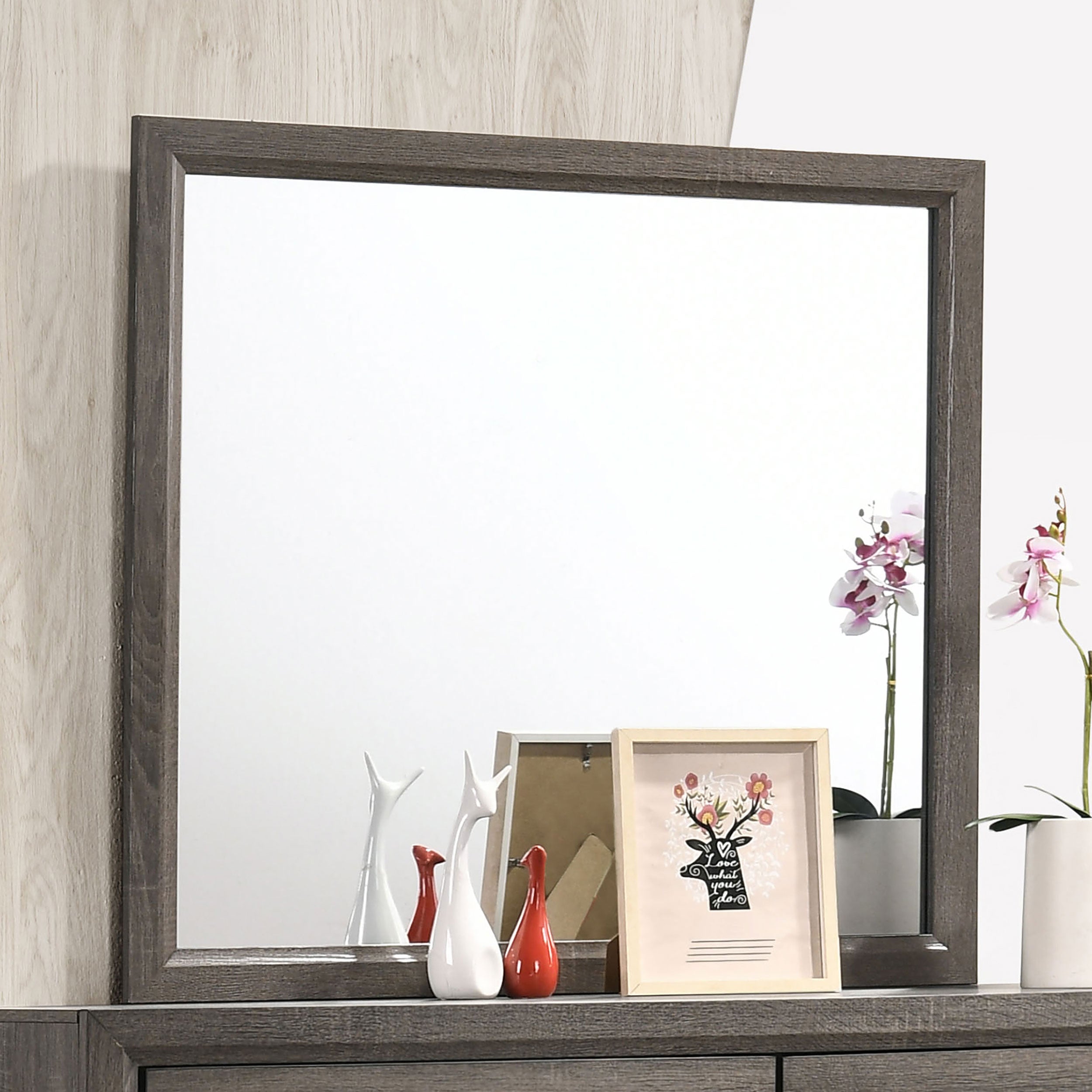 Watson Dresser Mirror Grey Oak — view 2