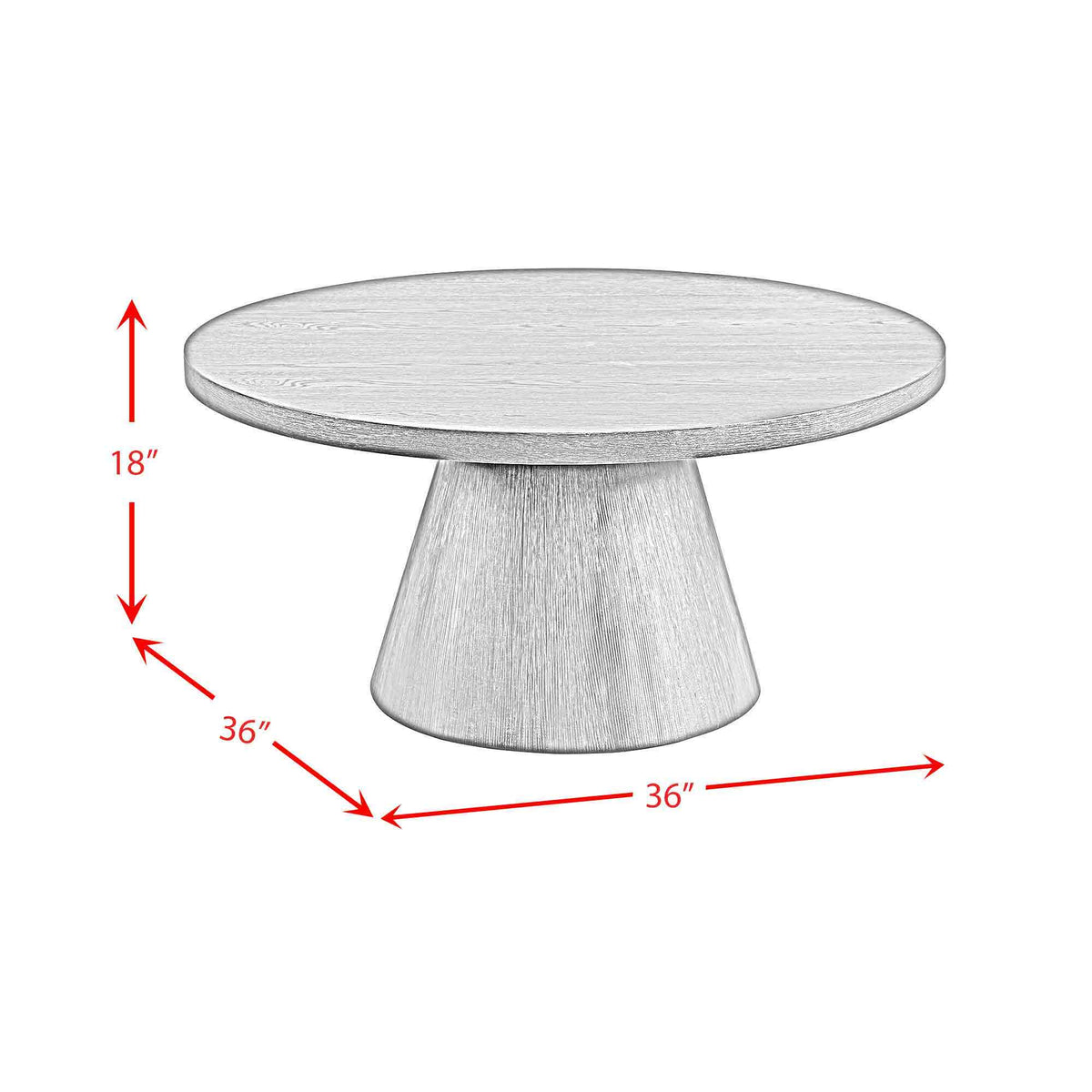 Portland Occasional Table Set in Black by Elements International, view 7