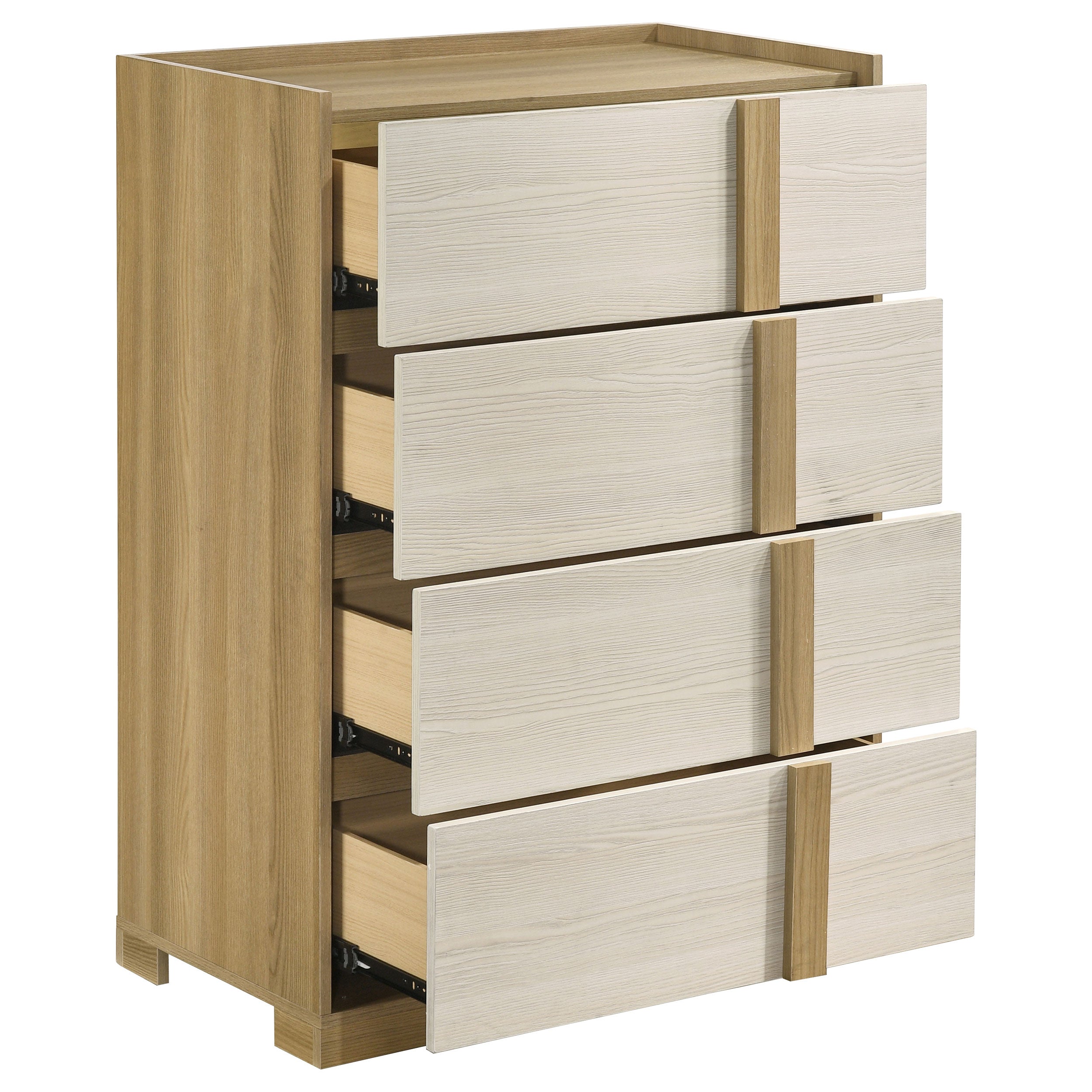 Hyland 4-drawer Chest of Drawers Natural — view 9
