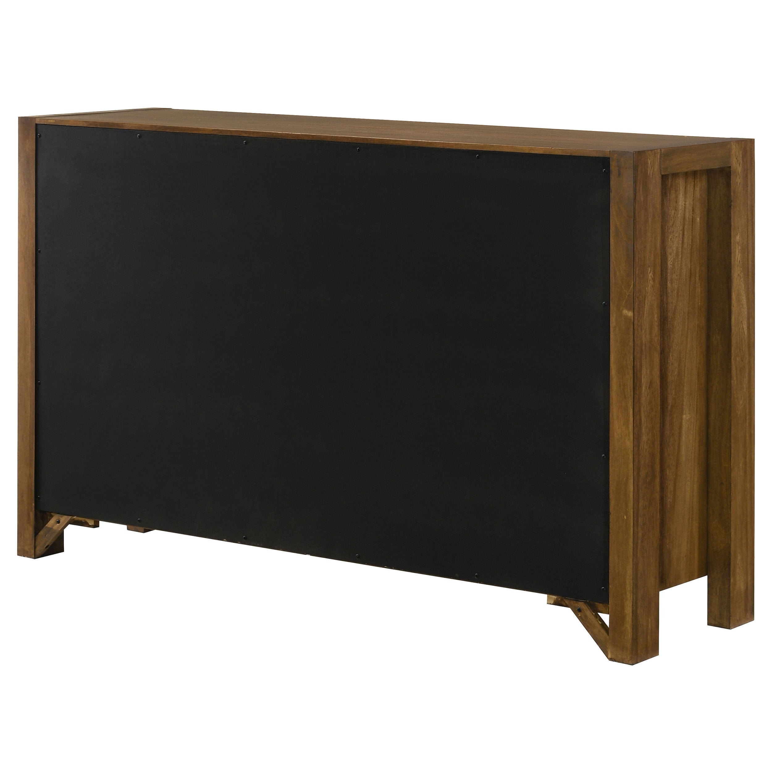 Adderley 8-drawer Bedroom Dresser Cabinet Warm Brown — view 8