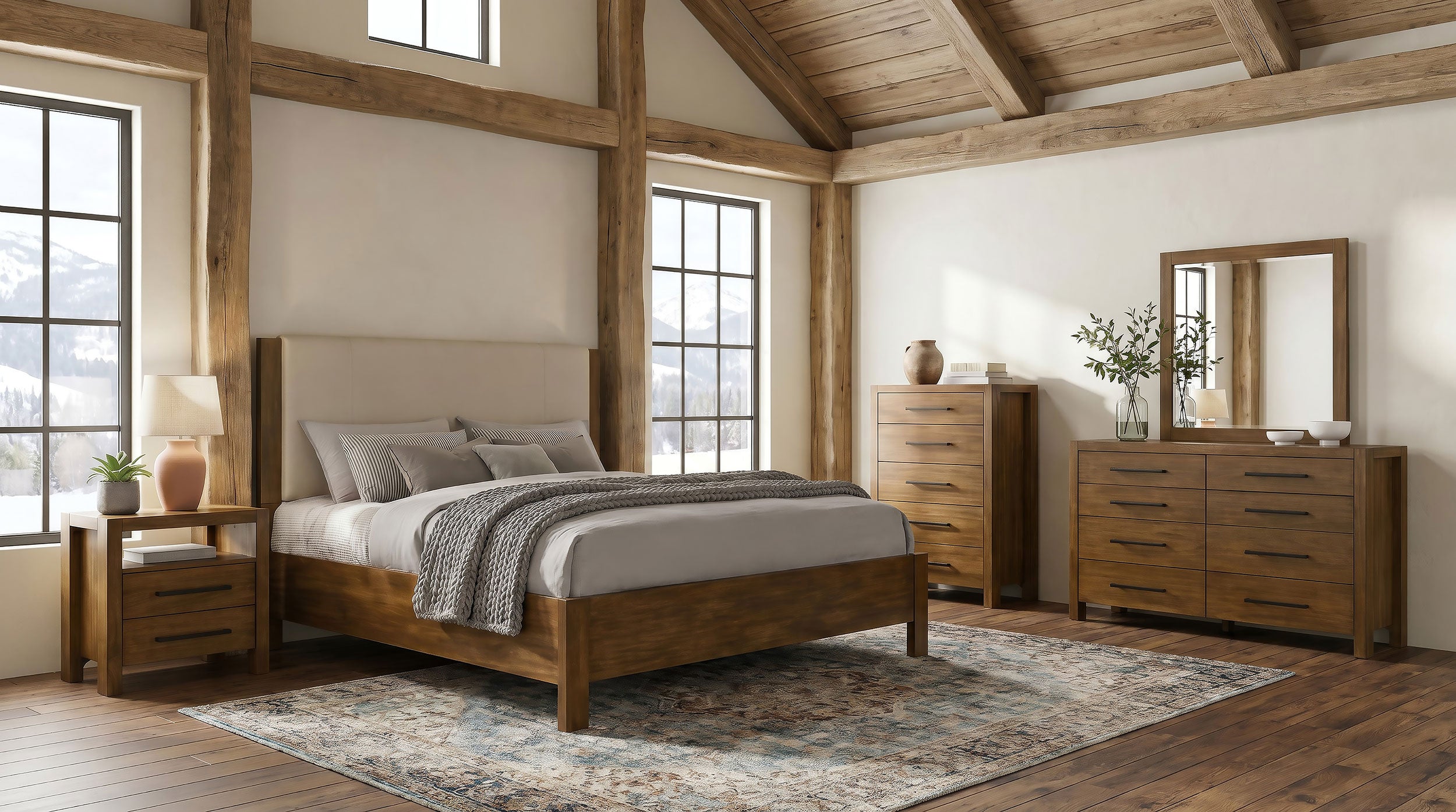 Adderley 8-drawer Bedroom Dresser Cabinet Warm Brown — view 14