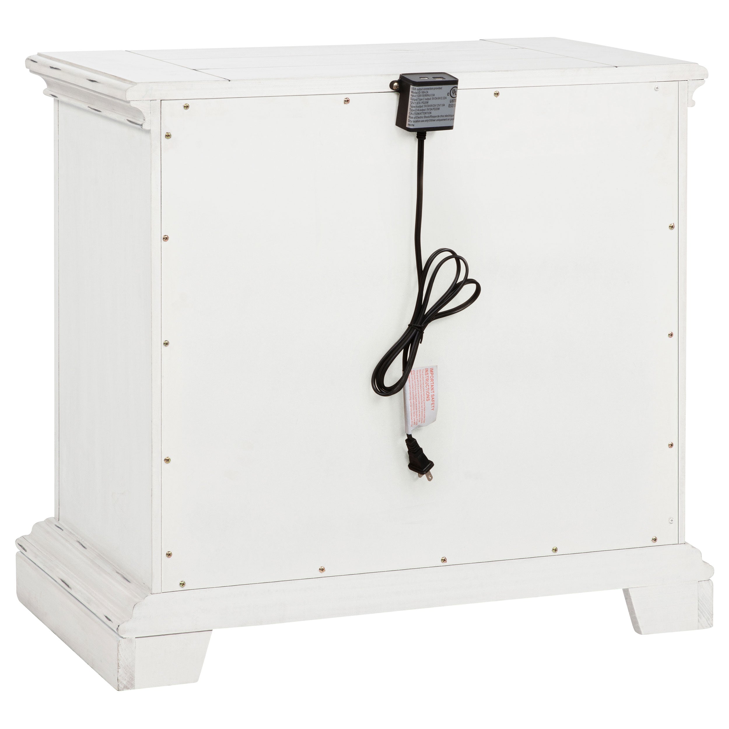 McKinney 5-piece Eastern King Bedroom Set Vintage White — view 6