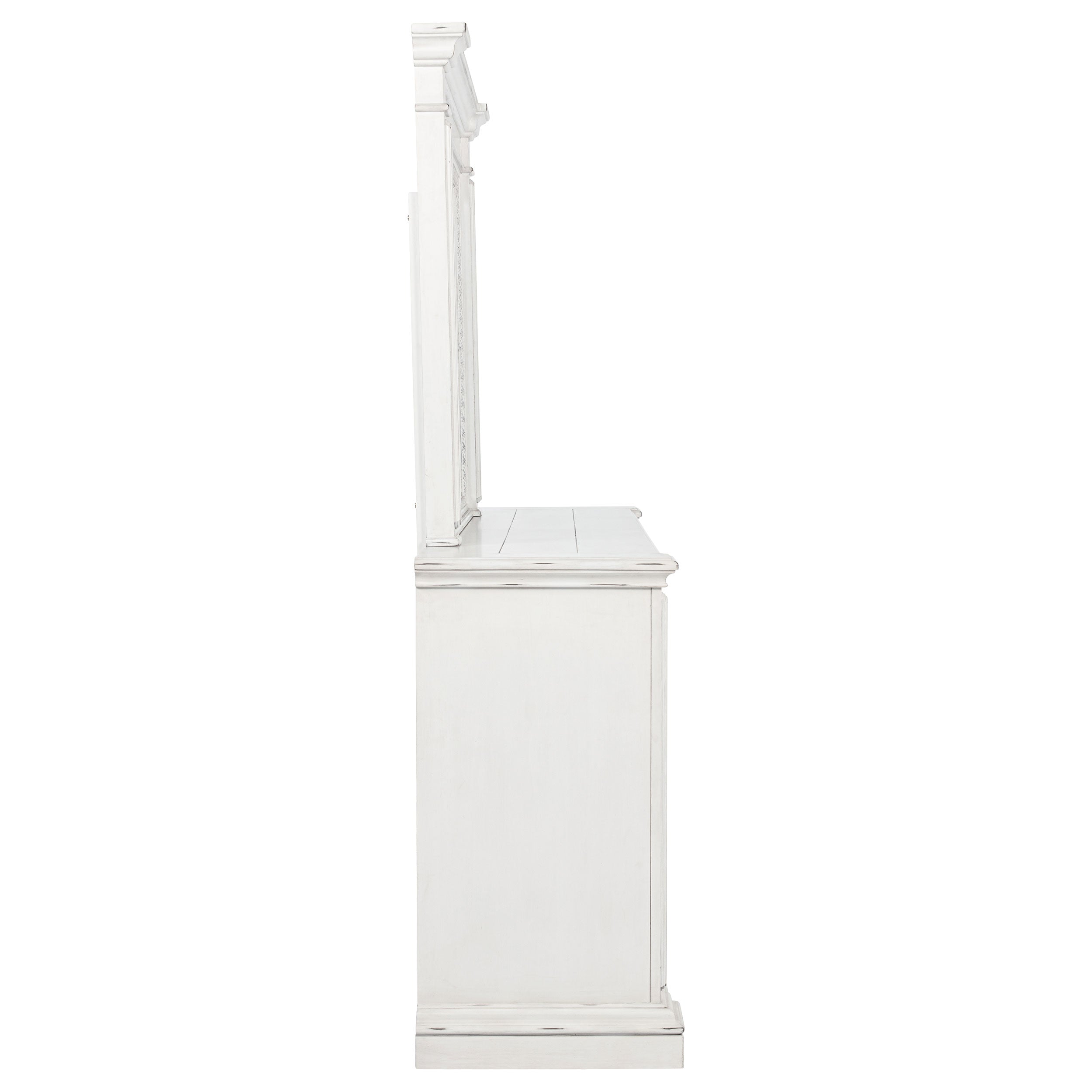McKinney 6-drawer Bedroom Dresser with Mirror Vintage White — view 9