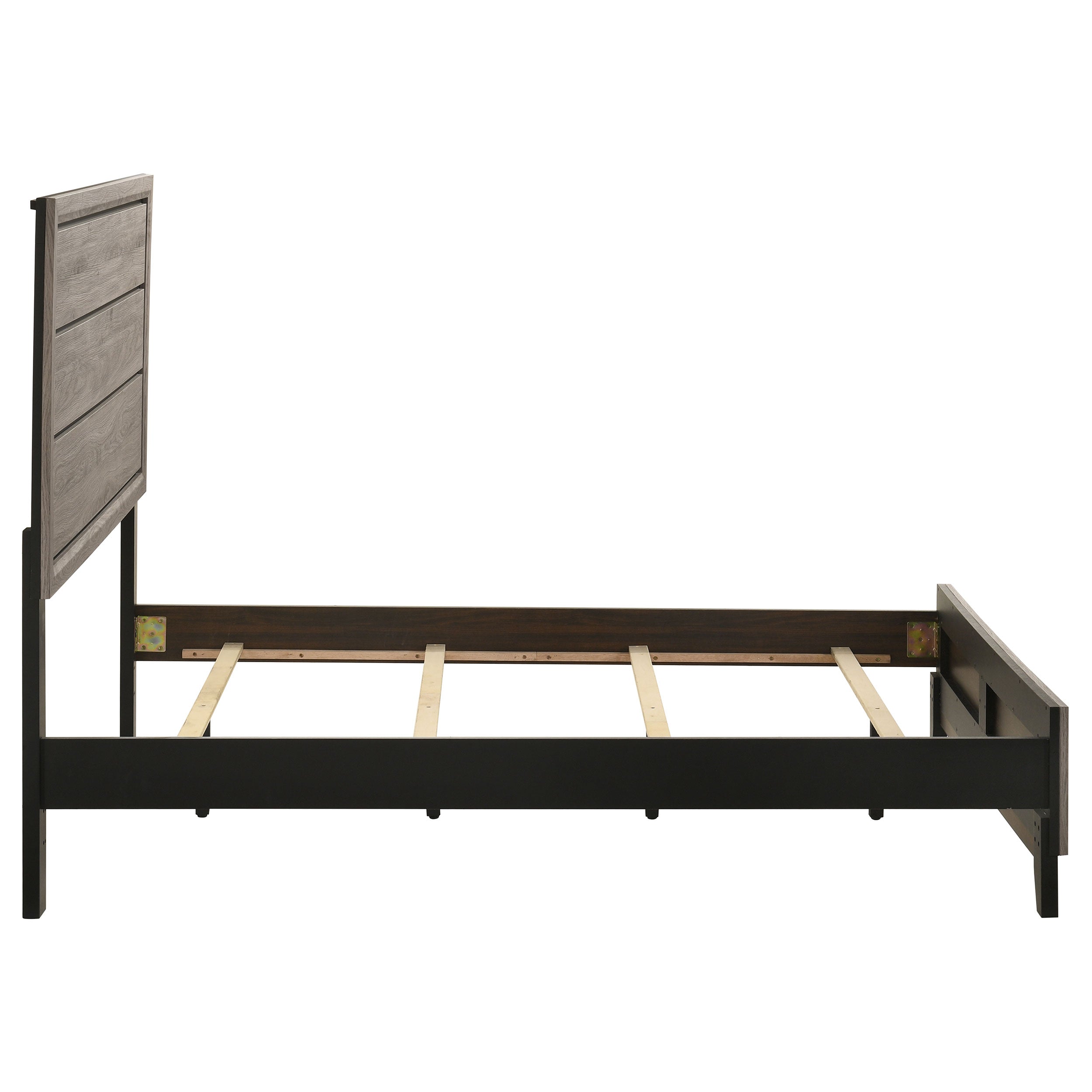 Watson Wood Full Panel Bed Light Taupe — view 6