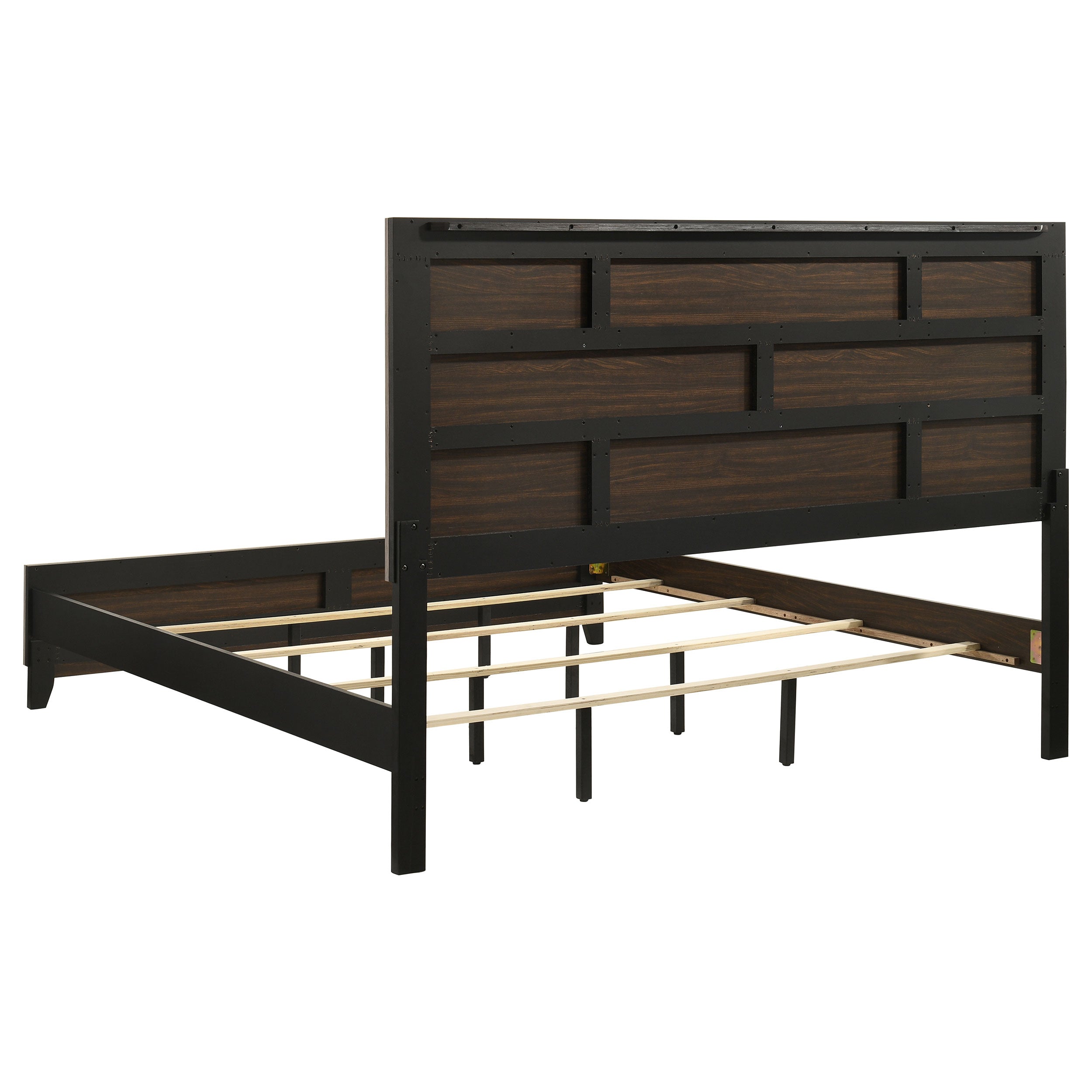 Watson Wood Eastern King Panel Bed Light Taupe — view 5