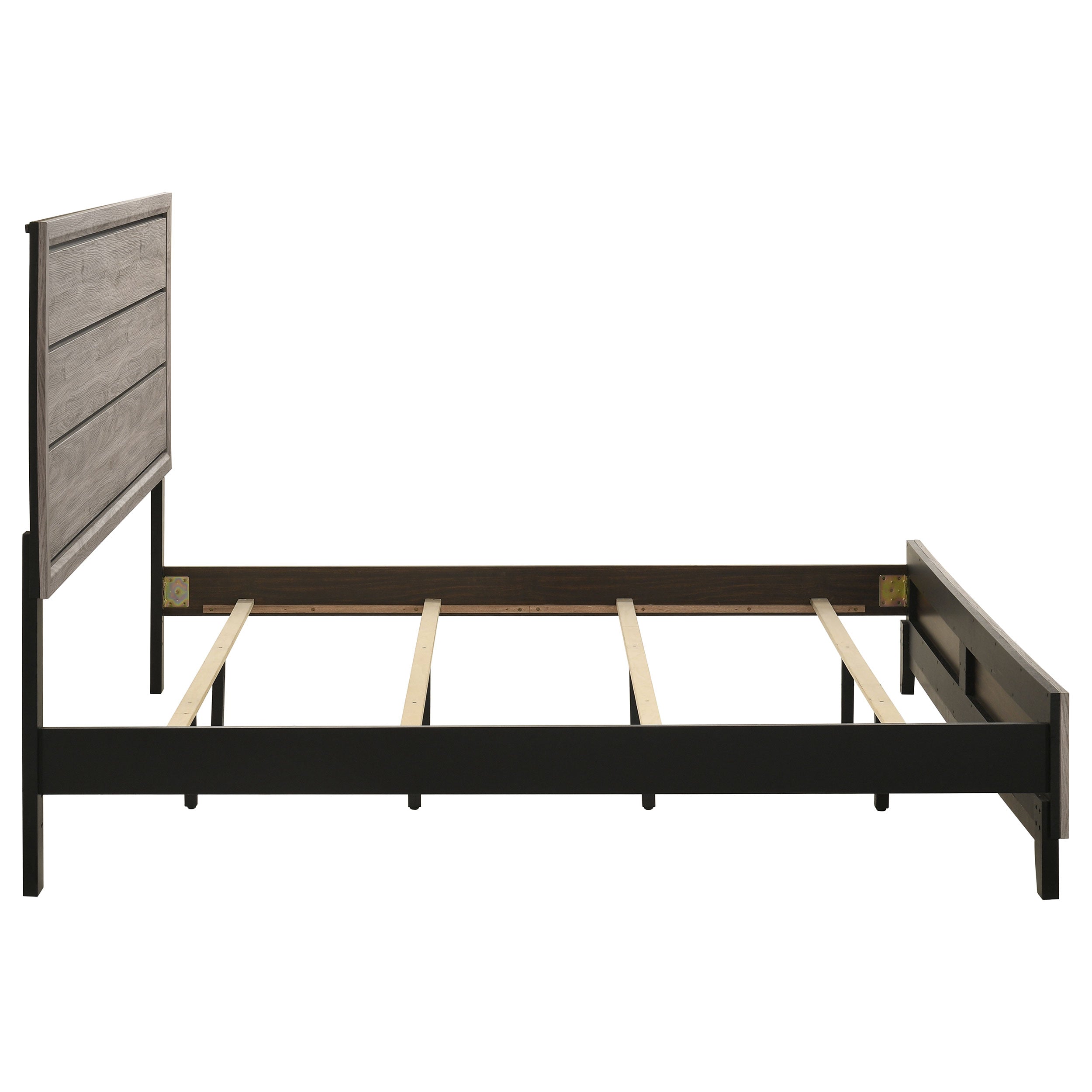 Watson Wood Eastern King Panel Bed Light Taupe — view 6