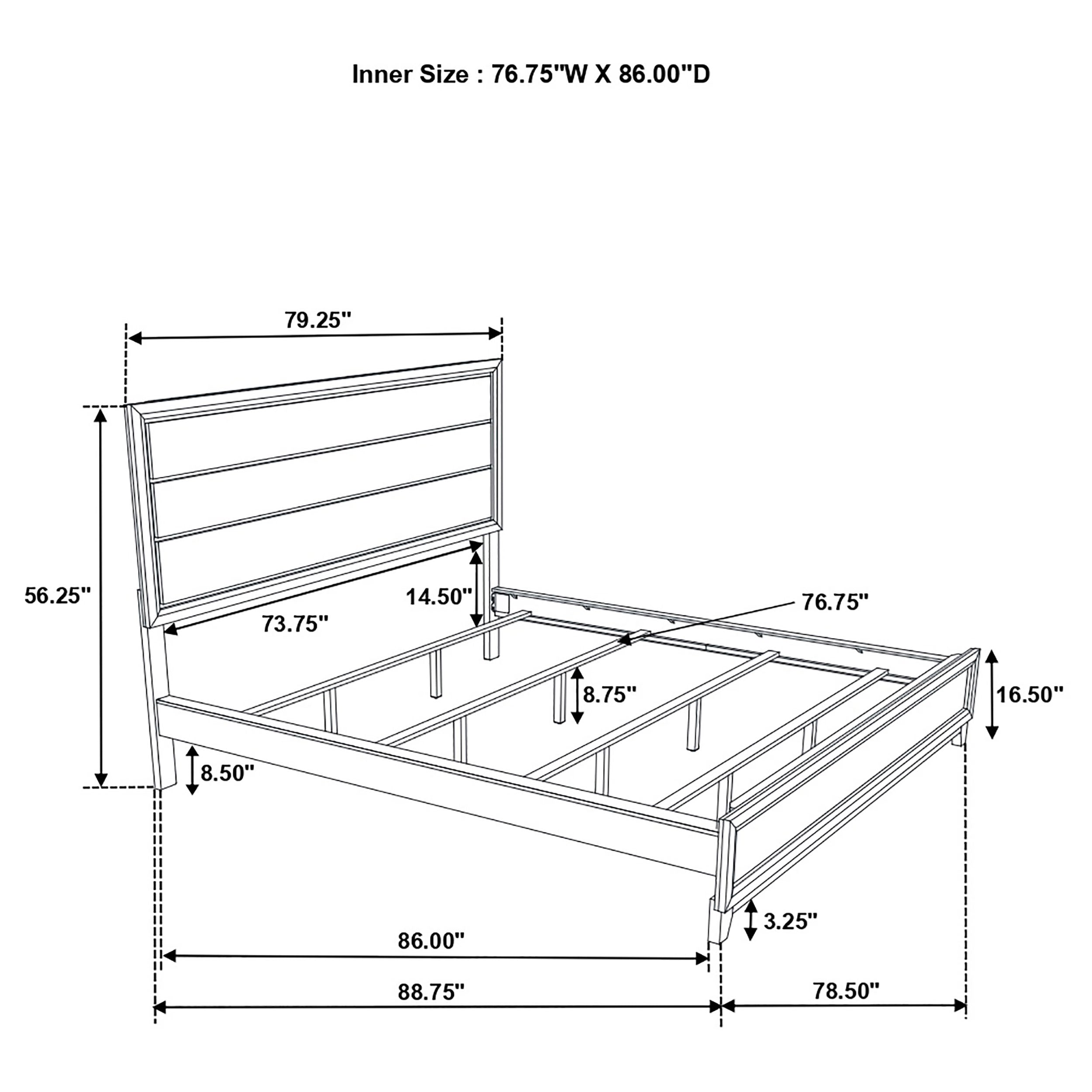 Watson Four-piece California King Bedroom Set Light Taupe — view 15