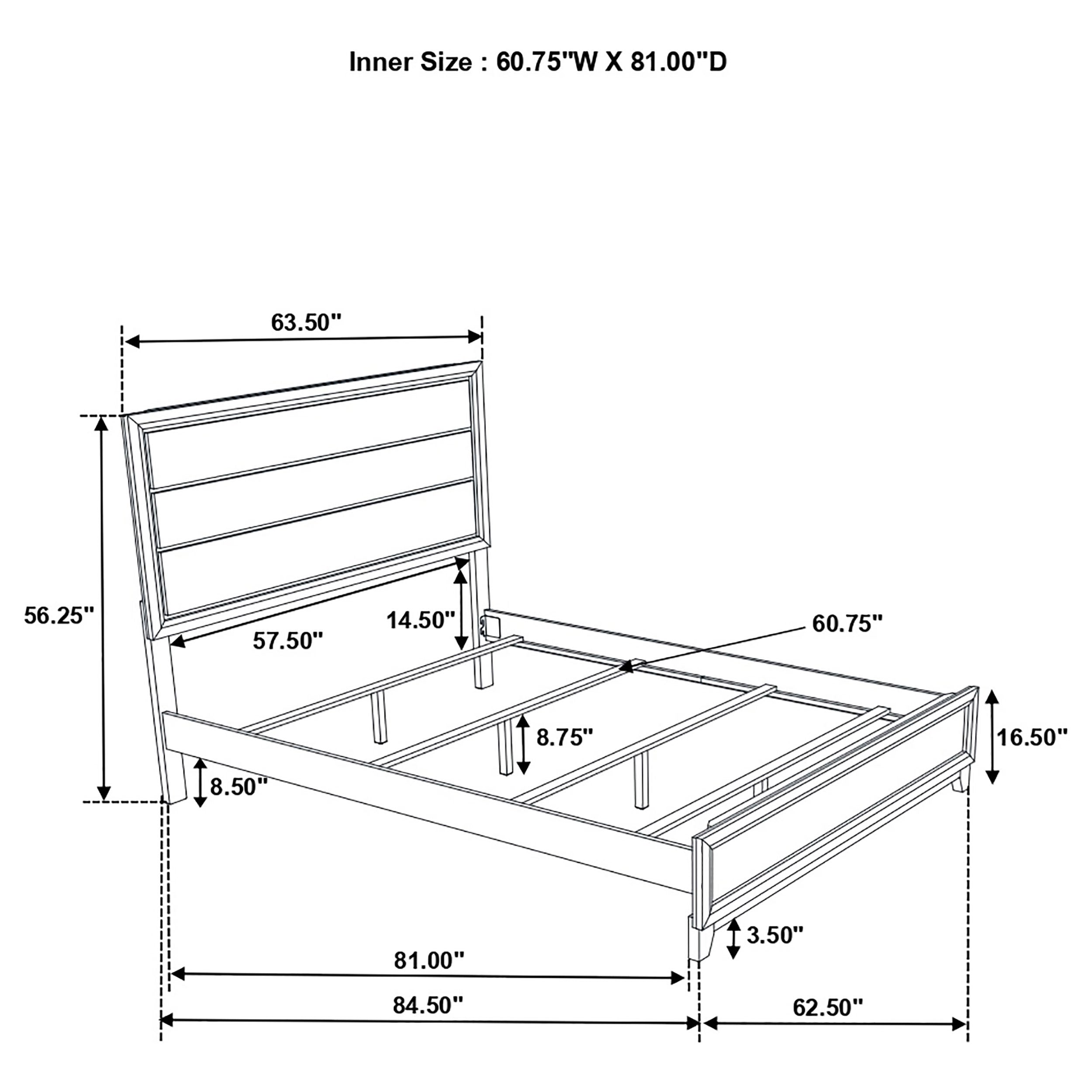 Watson Four-piece Queen Bedroom Set Light Taupe — view 15