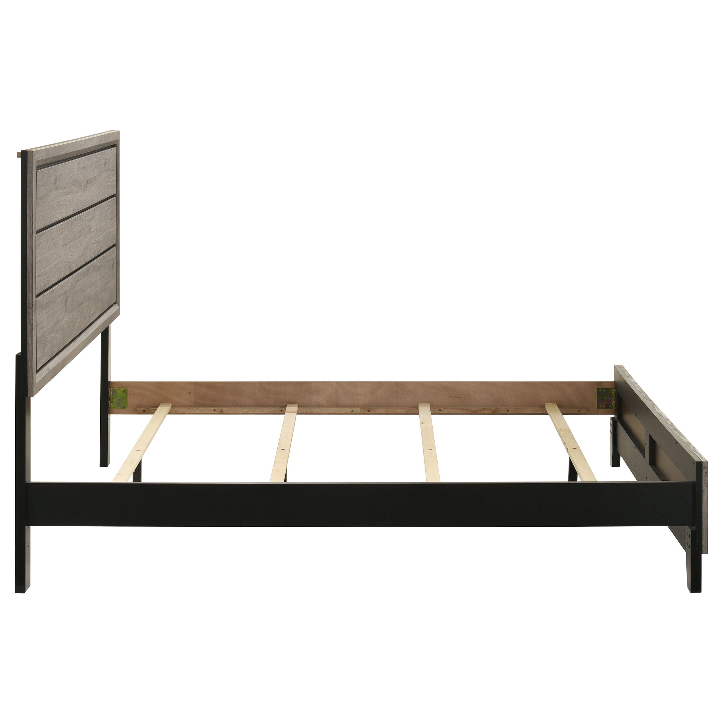 Watson Wood Queen Panel Bed Light Taupe — view 6