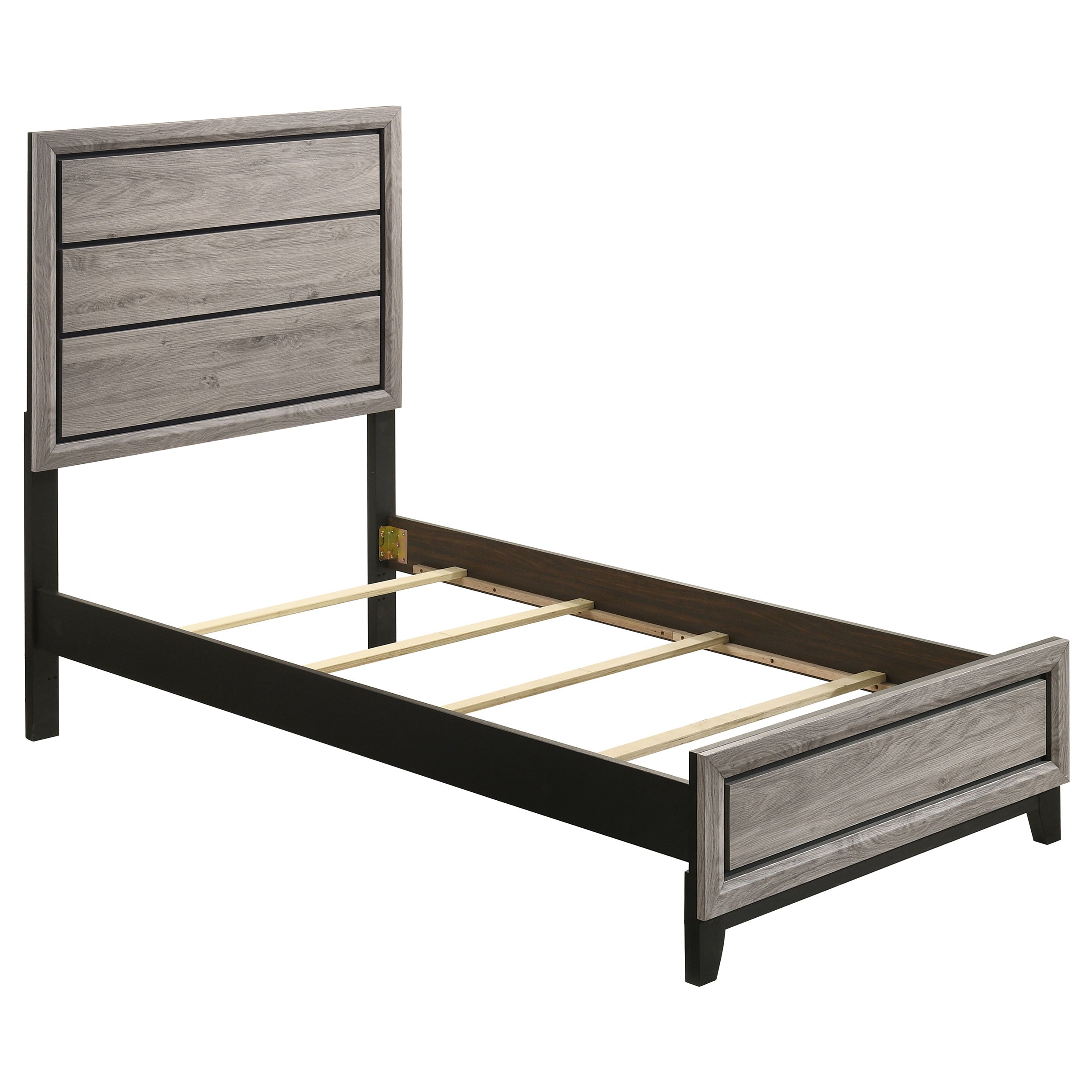 Watson Four-piece Twin Bedroom Set Light Taupe — view 3