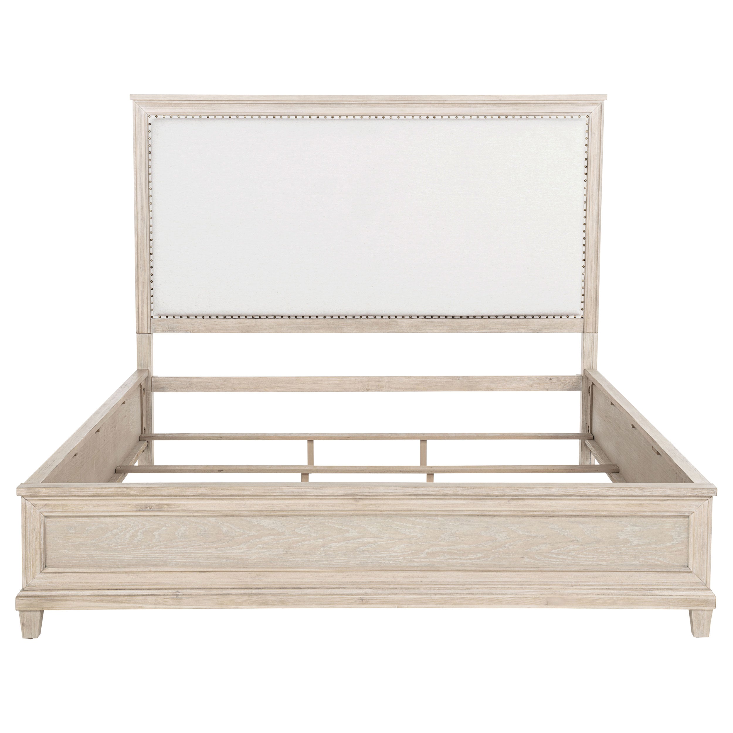 Pembroke 66-inch Eastern King Panel Bed Washed Oak — view 4