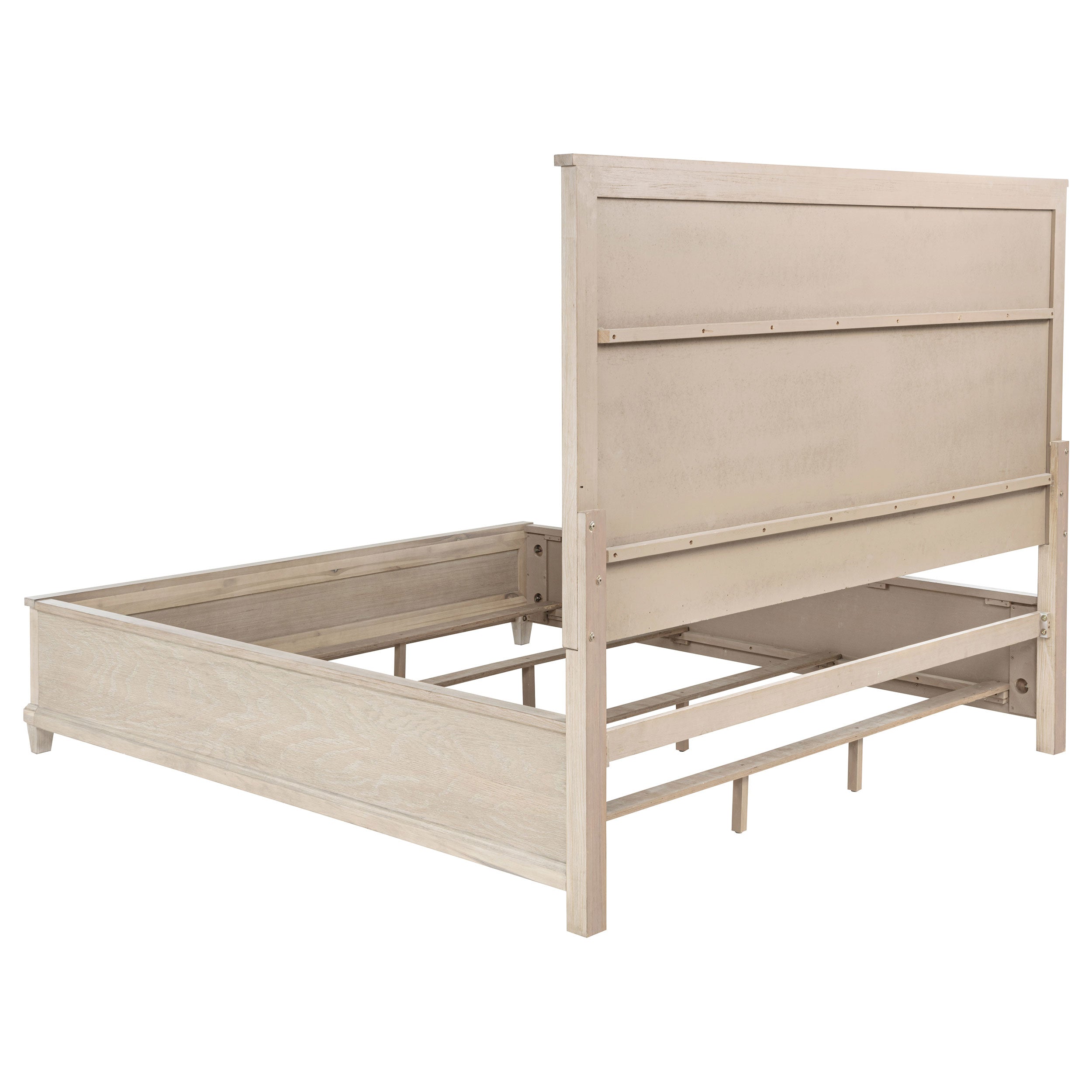 Pembroke 66-inch California King Panel Bed Washed Oak — view 5