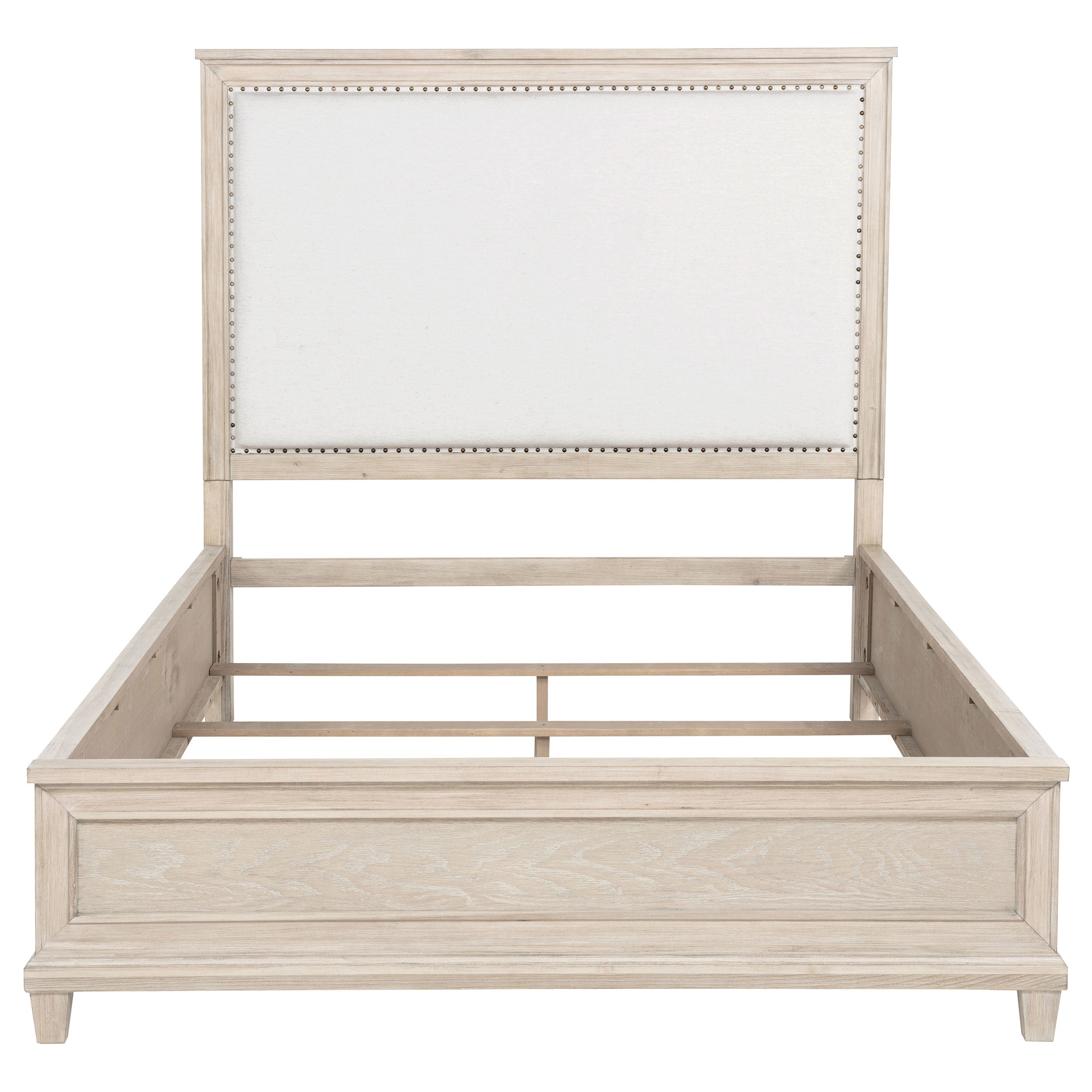 Pembroke 66-inch Queen Panel Bed Washed Oak — view 3