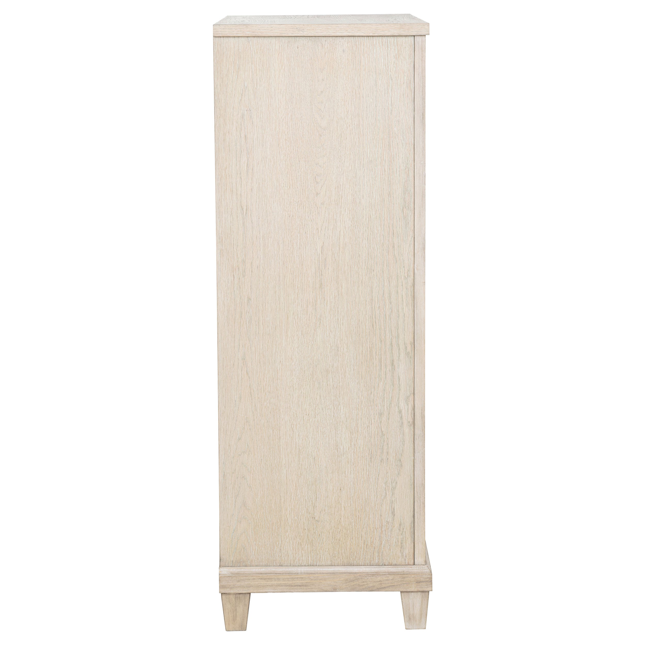 Pembroke 5-drawer Chest of Drawers Washed Oak — view 9